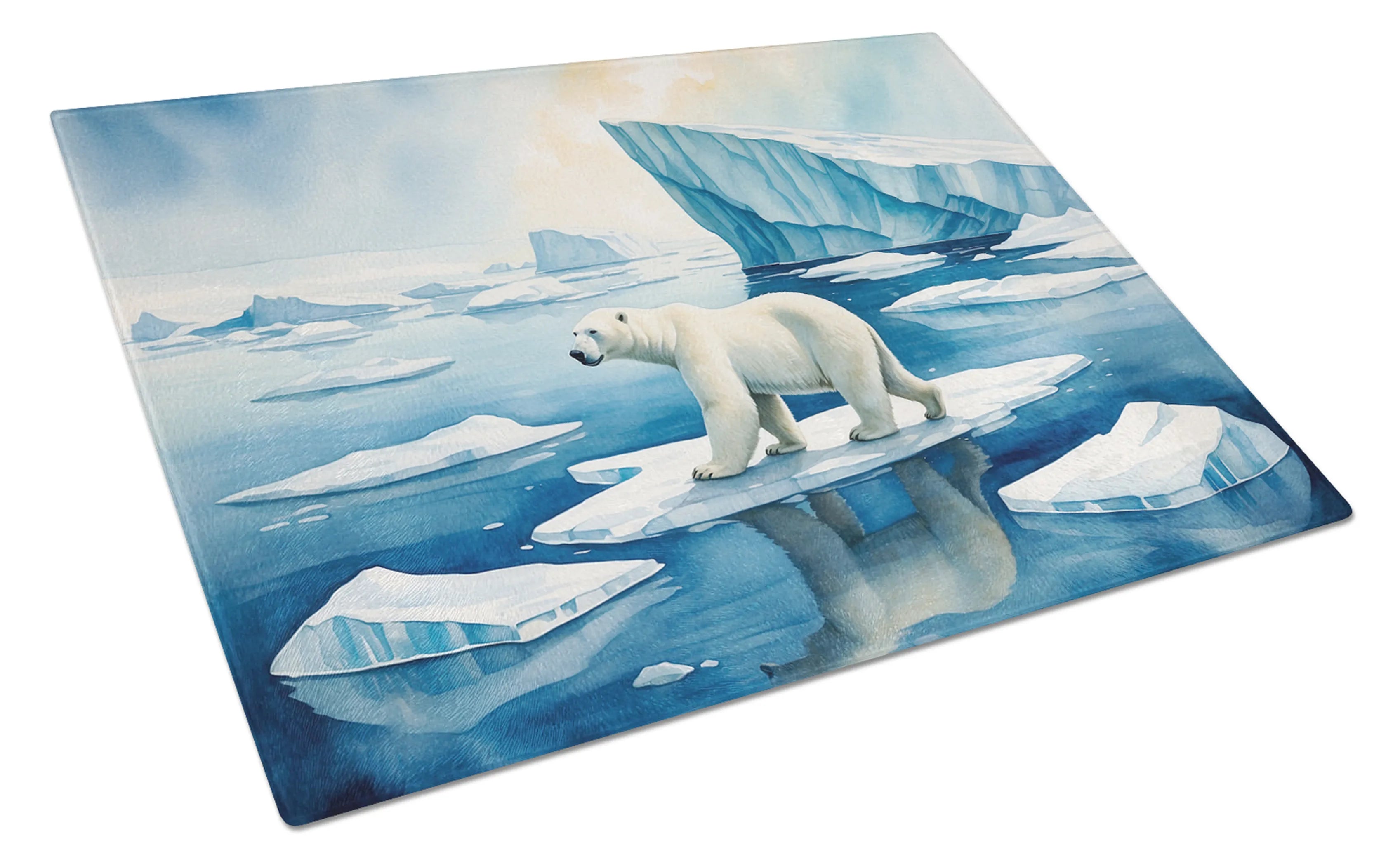 Animals Around Glass Cutting Board - Size: LARGE | Pack Of: 1 | Collection name: Animals around