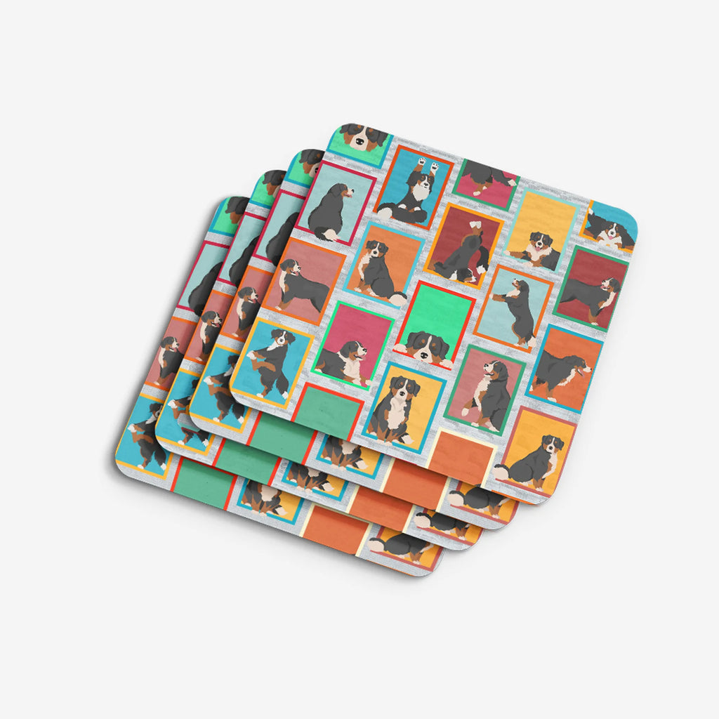 Lots of Dogs Foam Coasters - Size: 3.5 | Pack Of: 1 | Collection name: Lots of dogs