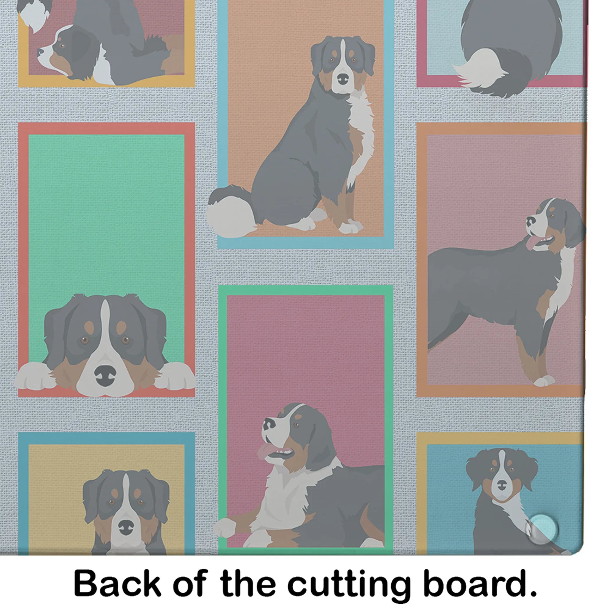 Lots of Dogs Glass Cutting Board - Size: LARGE | Pack Of: 1 | Collection name: Lots of dogs