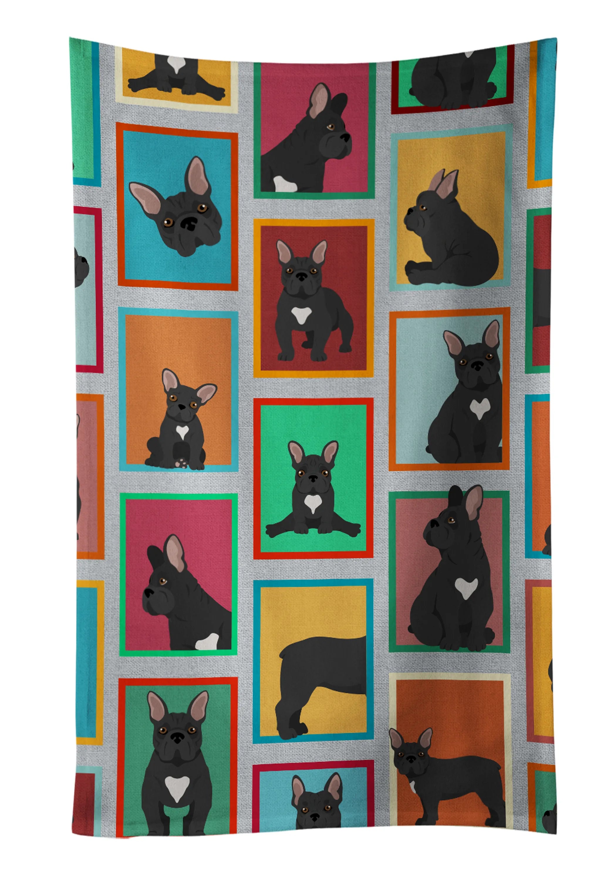Lots of Dogs Kitchen Towel - Size: 25HX15W | Pack Of: 1 | Collection name: Lots of dogs
