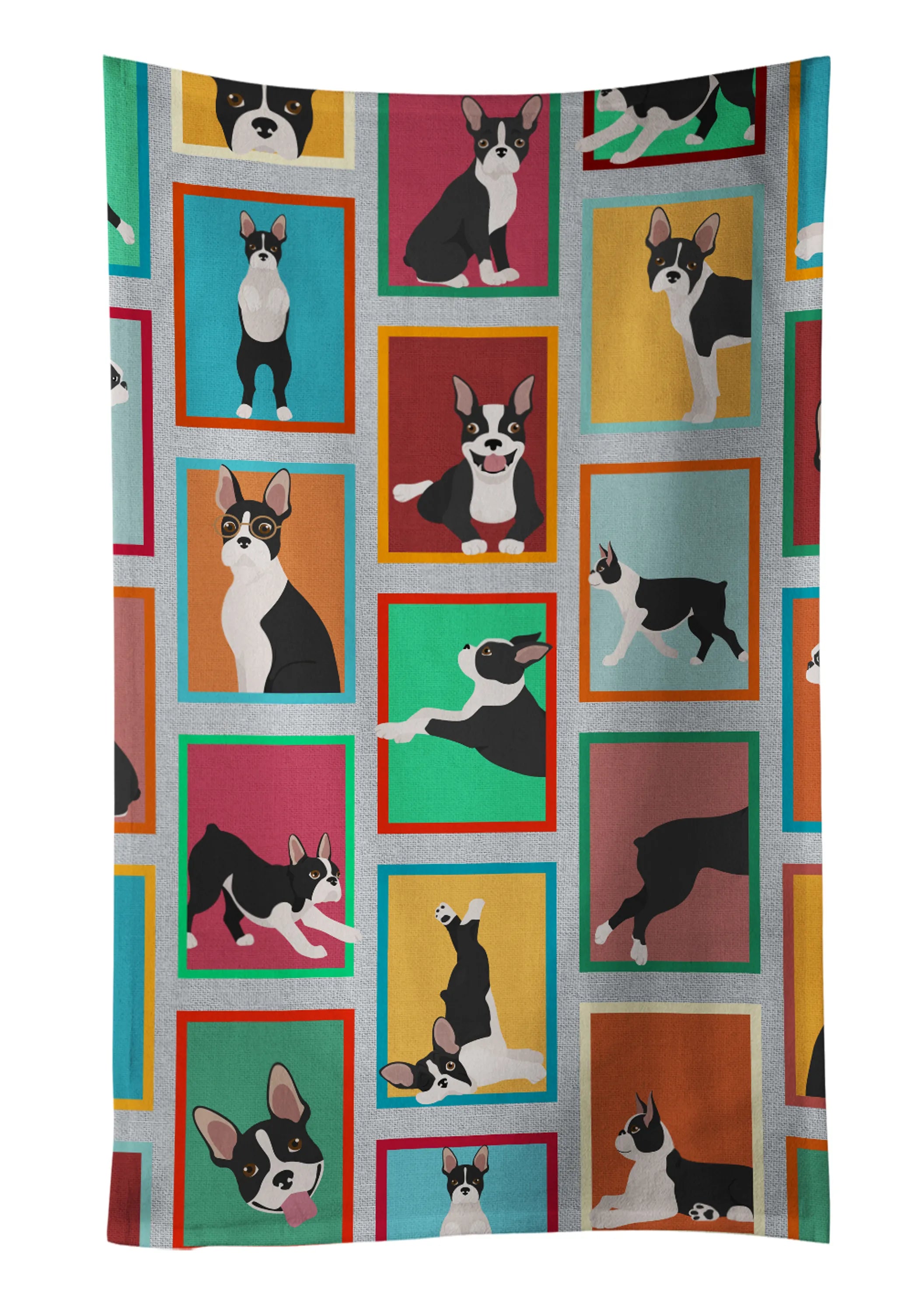 Lots of Dogs Kitchen Towel - Size: 25HX15W | Pack Of: 1 | Collection name: Lots of dogs