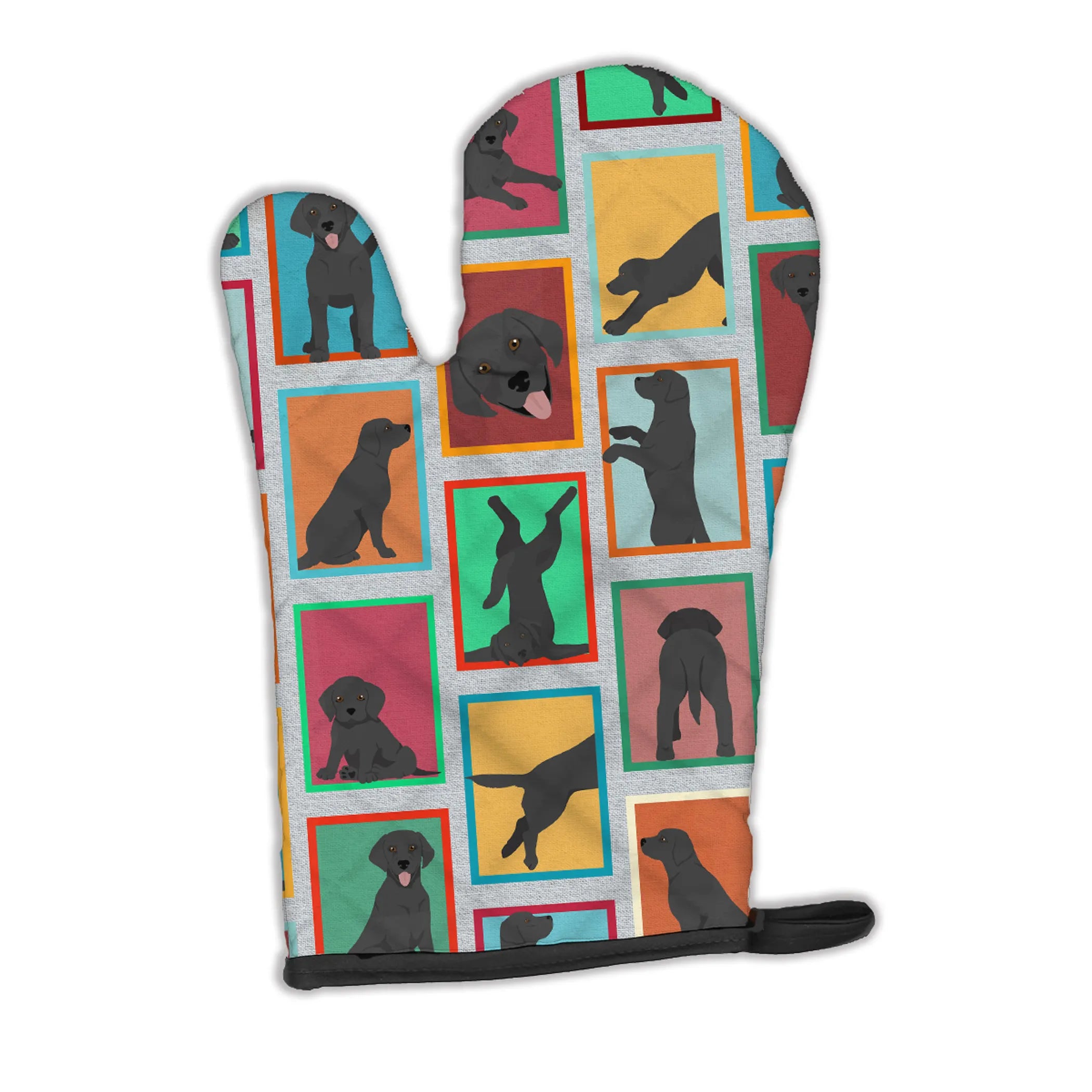 Lots of Dogs Oven Mitt - Size: 12HX8.5W | Pack Of: 1 | Collection name: Lots of dogs
