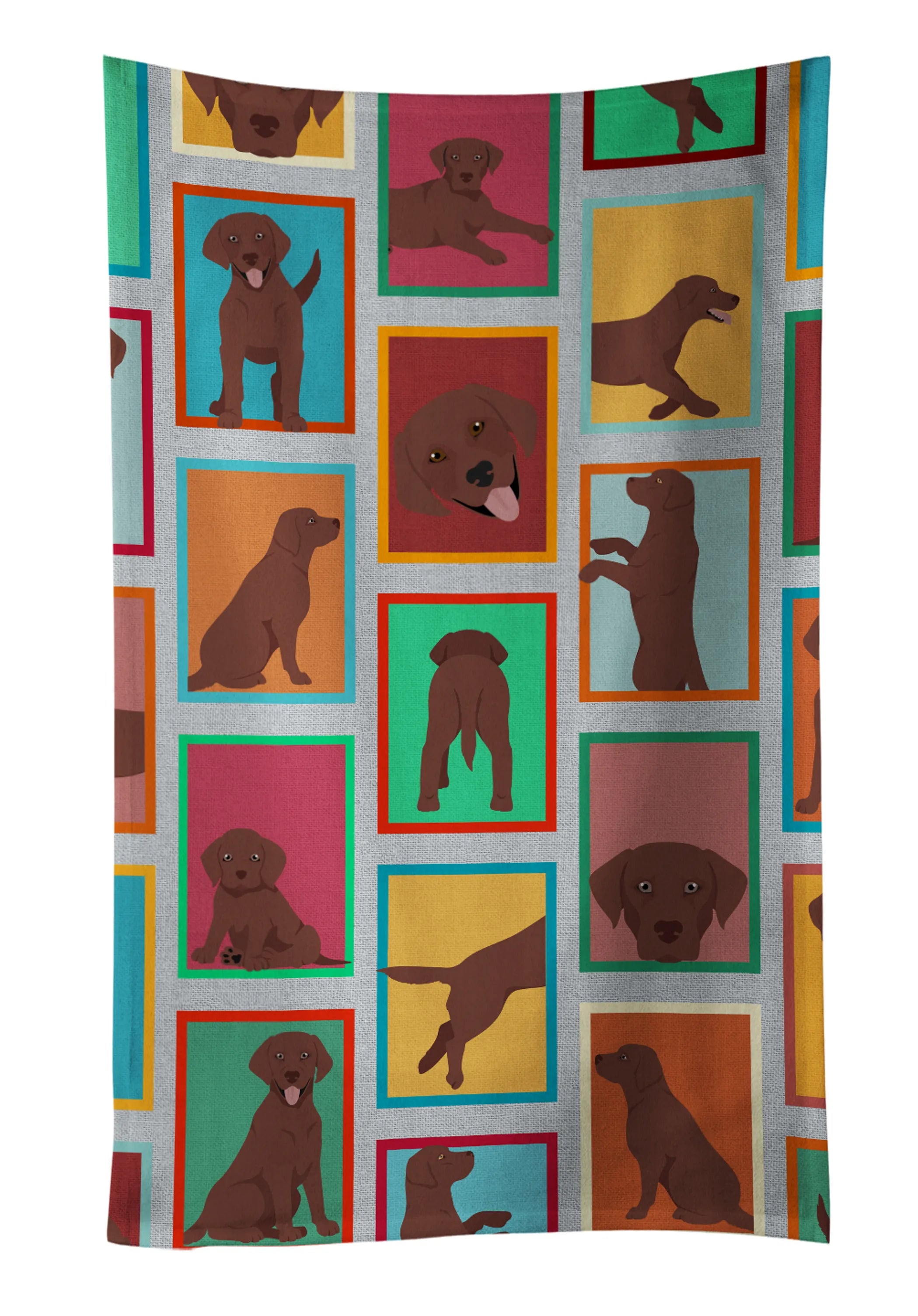 Lots of Dogs Kitchen Towel - Size: 25HX15W | Pack Of: 1 | Collection name: Lots of dogs