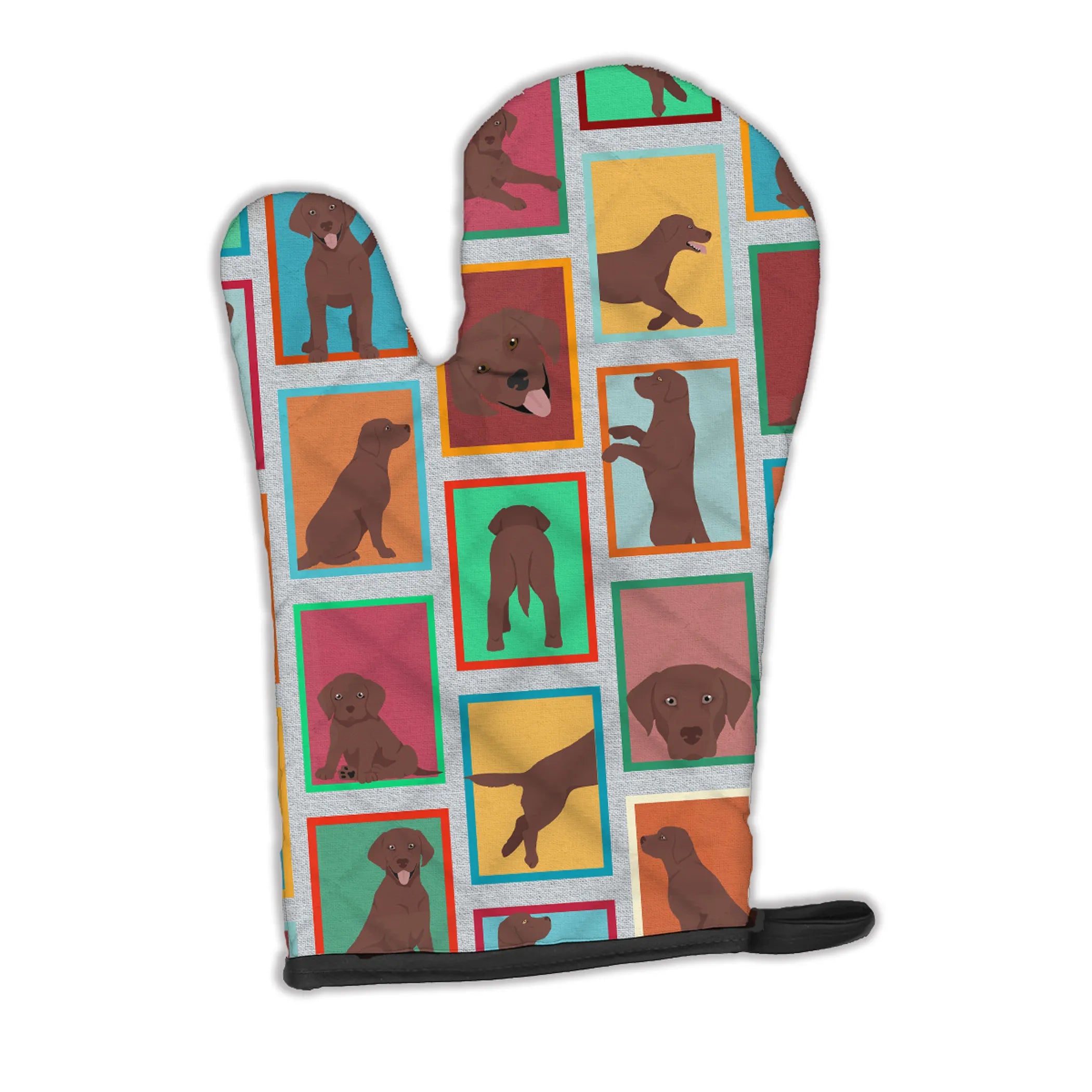 Lots of Dogs Oven Mitt - Size: 12HX8.5W | Pack Of: 1 | Collection name: Lots of dogs