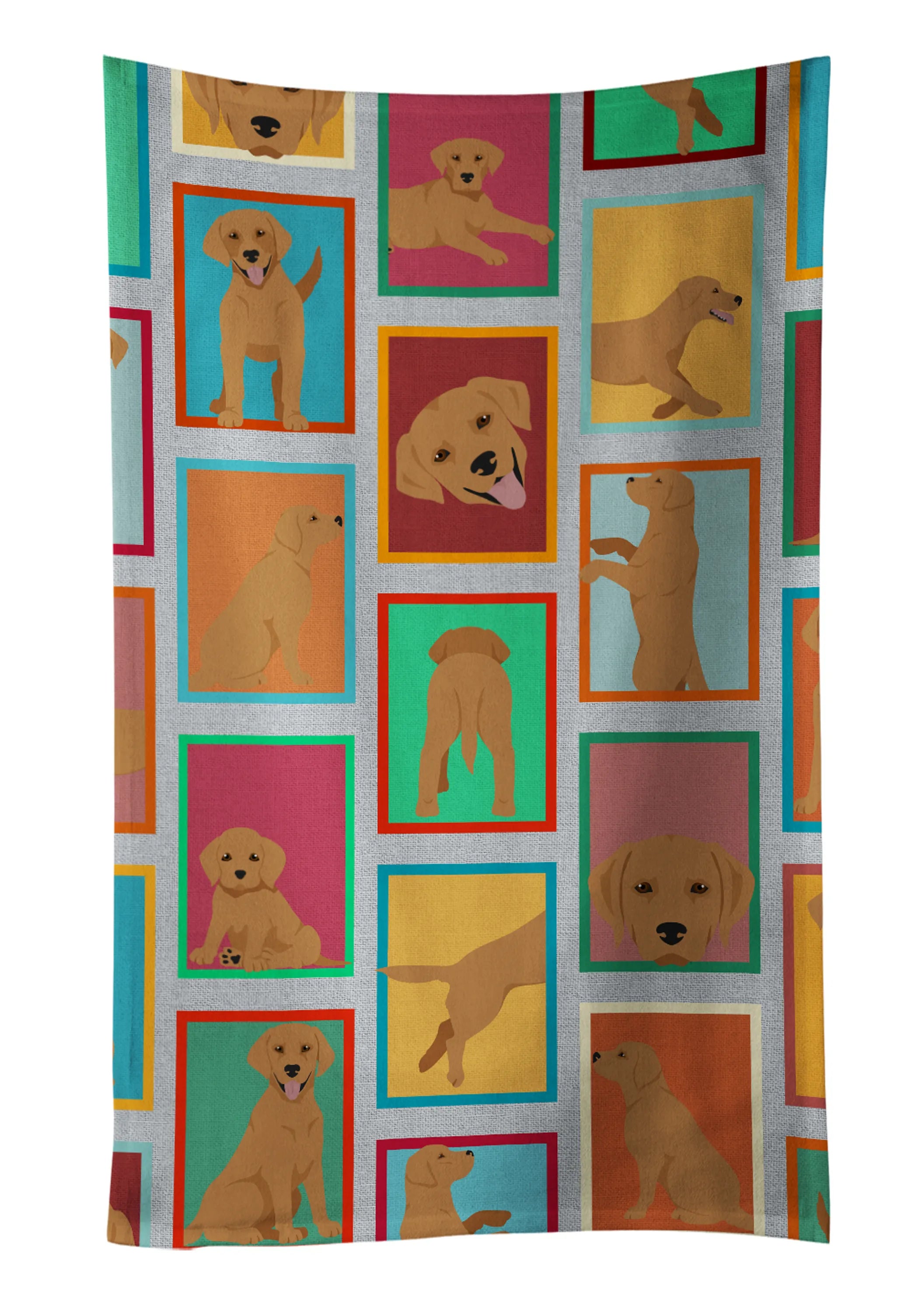 Lots of Dogs Kitchen Towel - Size: 25HX15W | Pack Of: 1 | Collection name: Lots of dogs