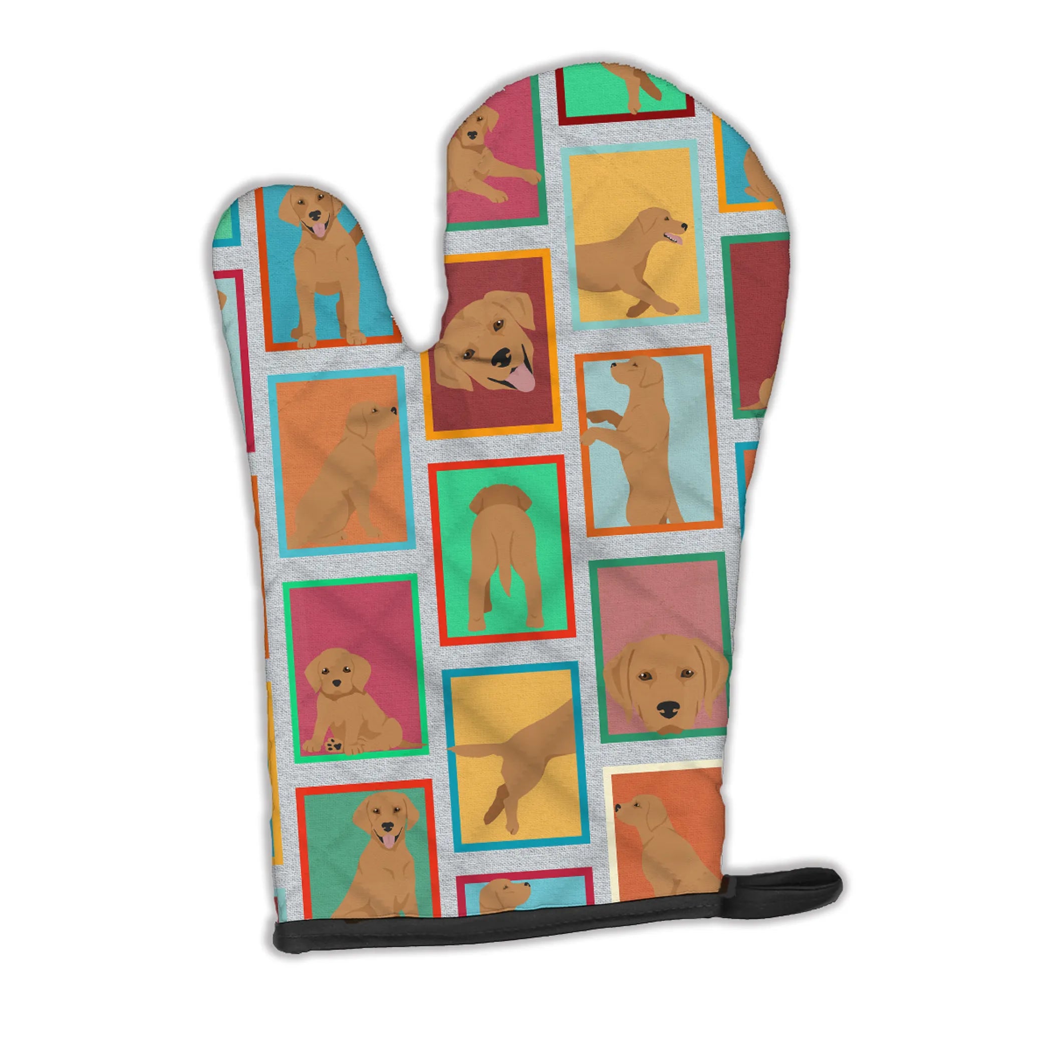 Lots of Dogs Oven Mitt - Size: 12HX8.5W | Pack Of: 1 | Collection name: Lots of dogs