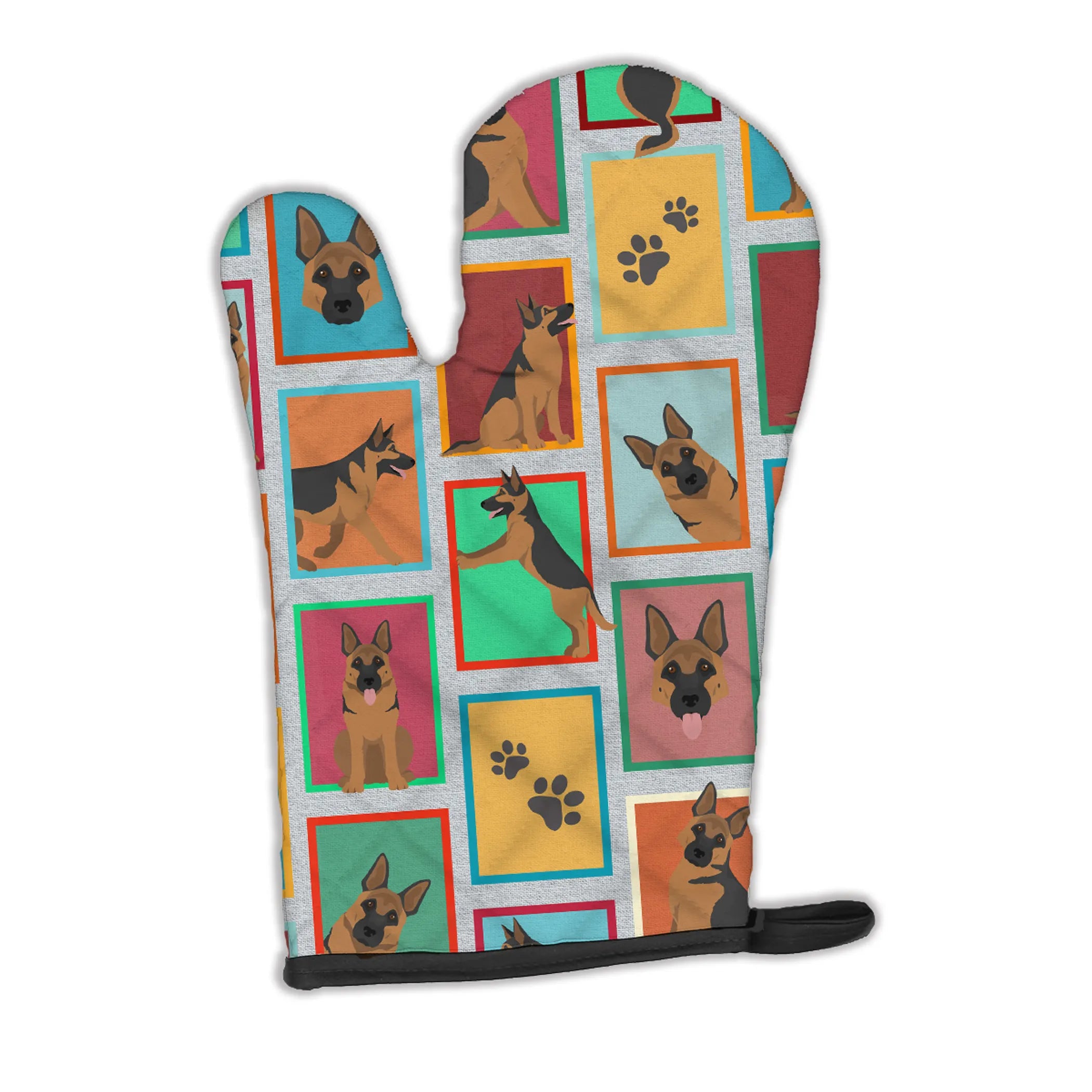 Lots of Dogs Oven Mitt - Size: 12HX8.5W | Pack Of: 1 | Collection name: Lots of dogs