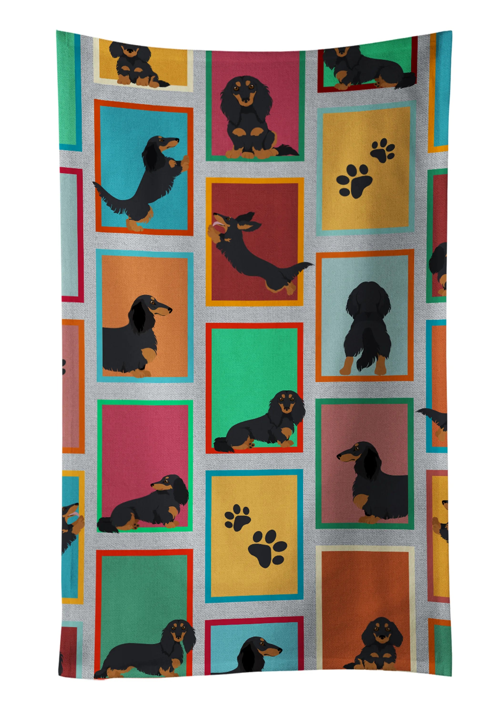Lots of Dogs Kitchen Towel - Size: 25HX15W | Pack Of: 1 | Collection name: Lots of dogs
