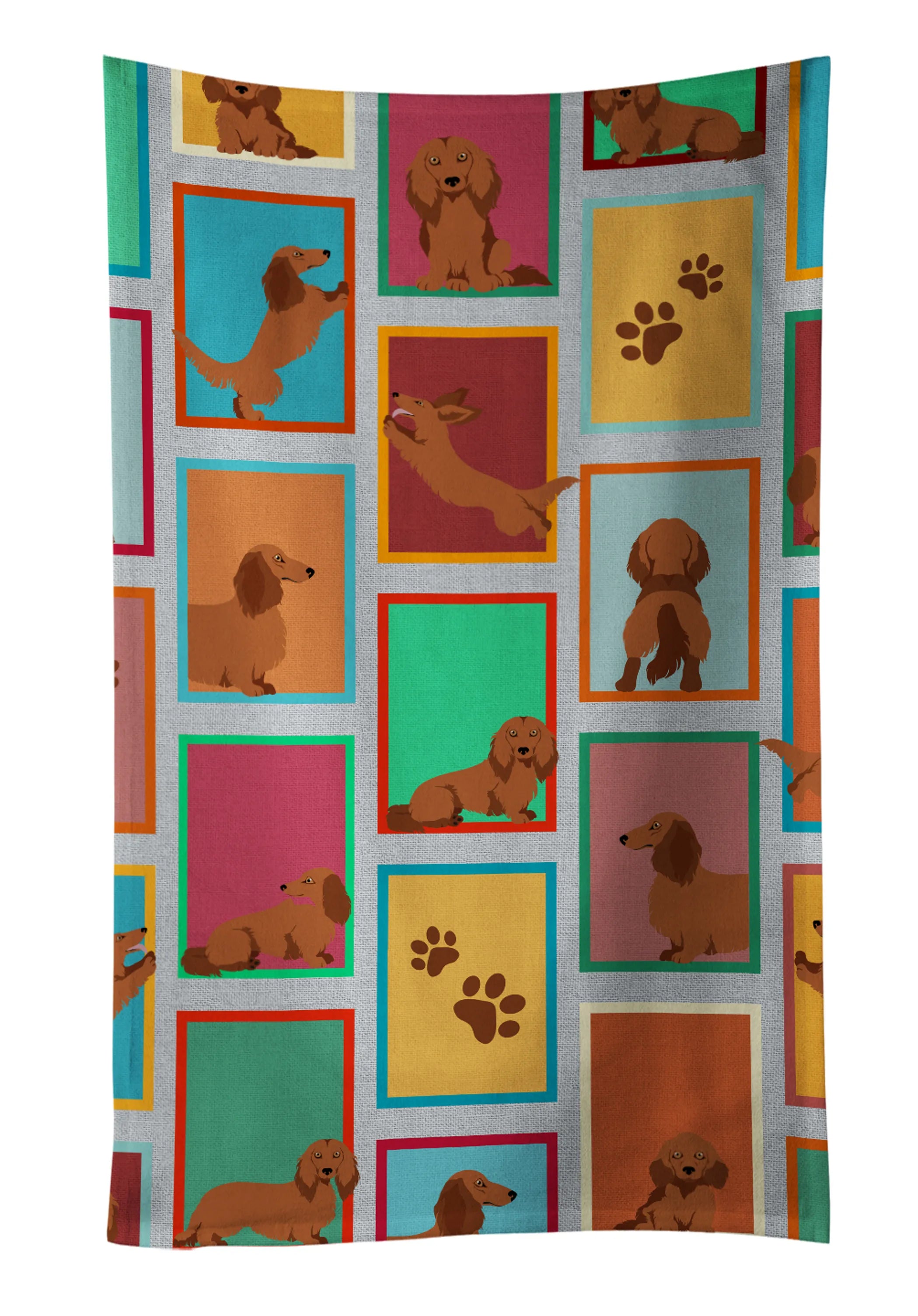 Lots of Dogs Kitchen Towel - Size: 25HX15W | Pack Of: 1 | Collection name: Lots of dogs