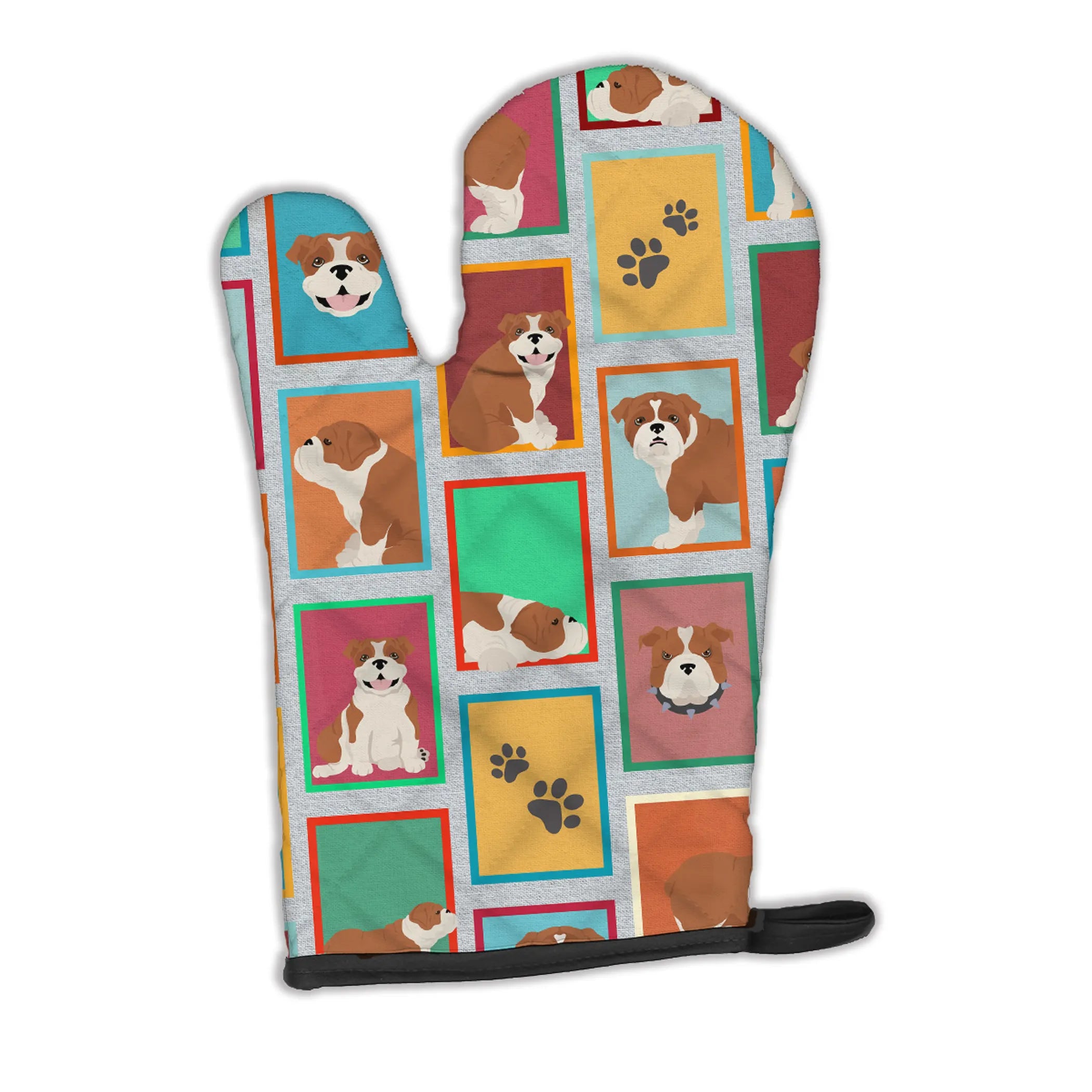 Lots of Dogs Oven Mitt - Size: 12HX8.5W | Pack Of: 1 | Collection name: Lots of dogs