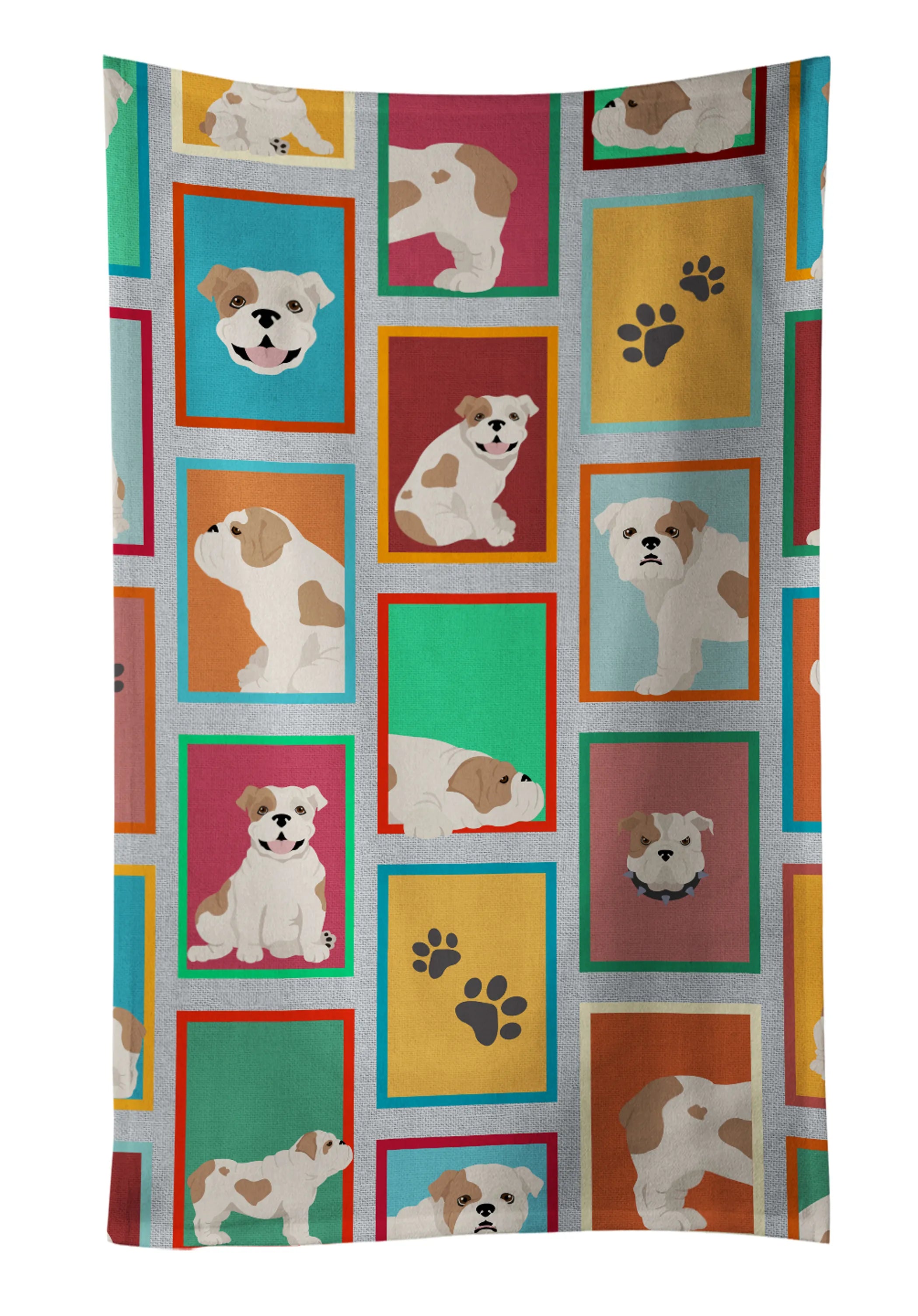 Lots of Dogs Kitchen Towel - Size: 25HX15W | Pack Of: 1 | Collection name: Lots of dogs