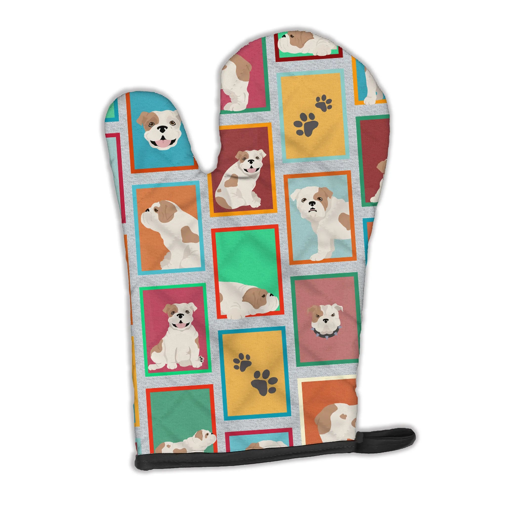 Lots of Dogs Oven Mitt - Size: 12HX8.5W | Pack Of: 1 | Collection name: Lots of dogs