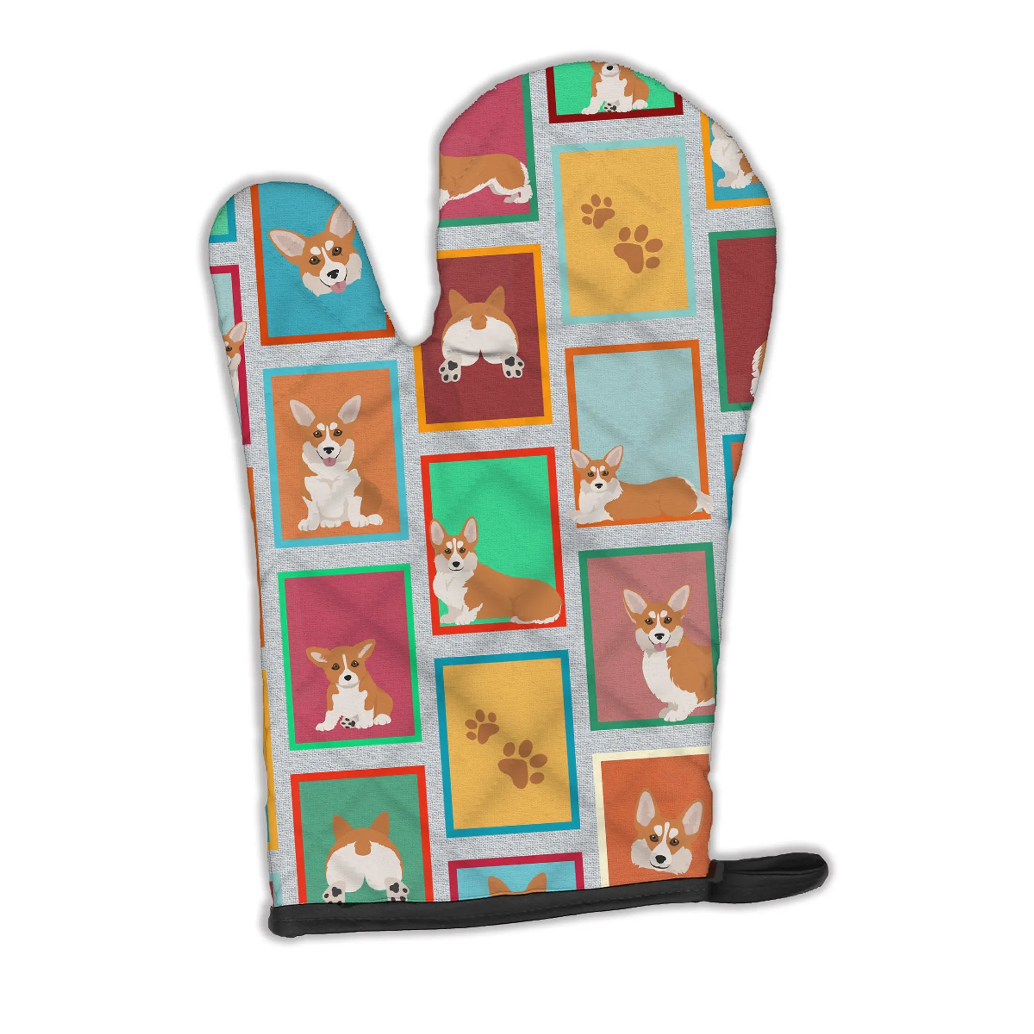 Lots of Dogs Oven Mitt - Size: 12HX8.5W | Pack Of: 1 | Collection name: Lots of dogs
