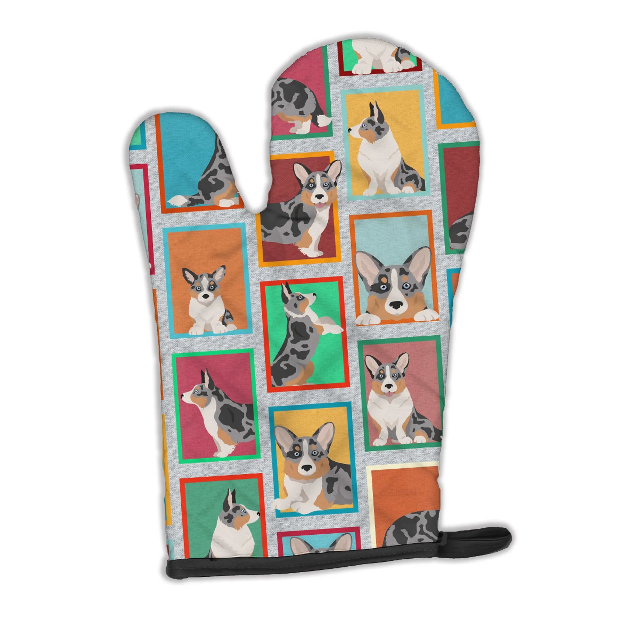 Lots of Dogs Oven Mitt - Size: 12HX8.5W | Pack Of: 1 | Collection name: Lots of dogs