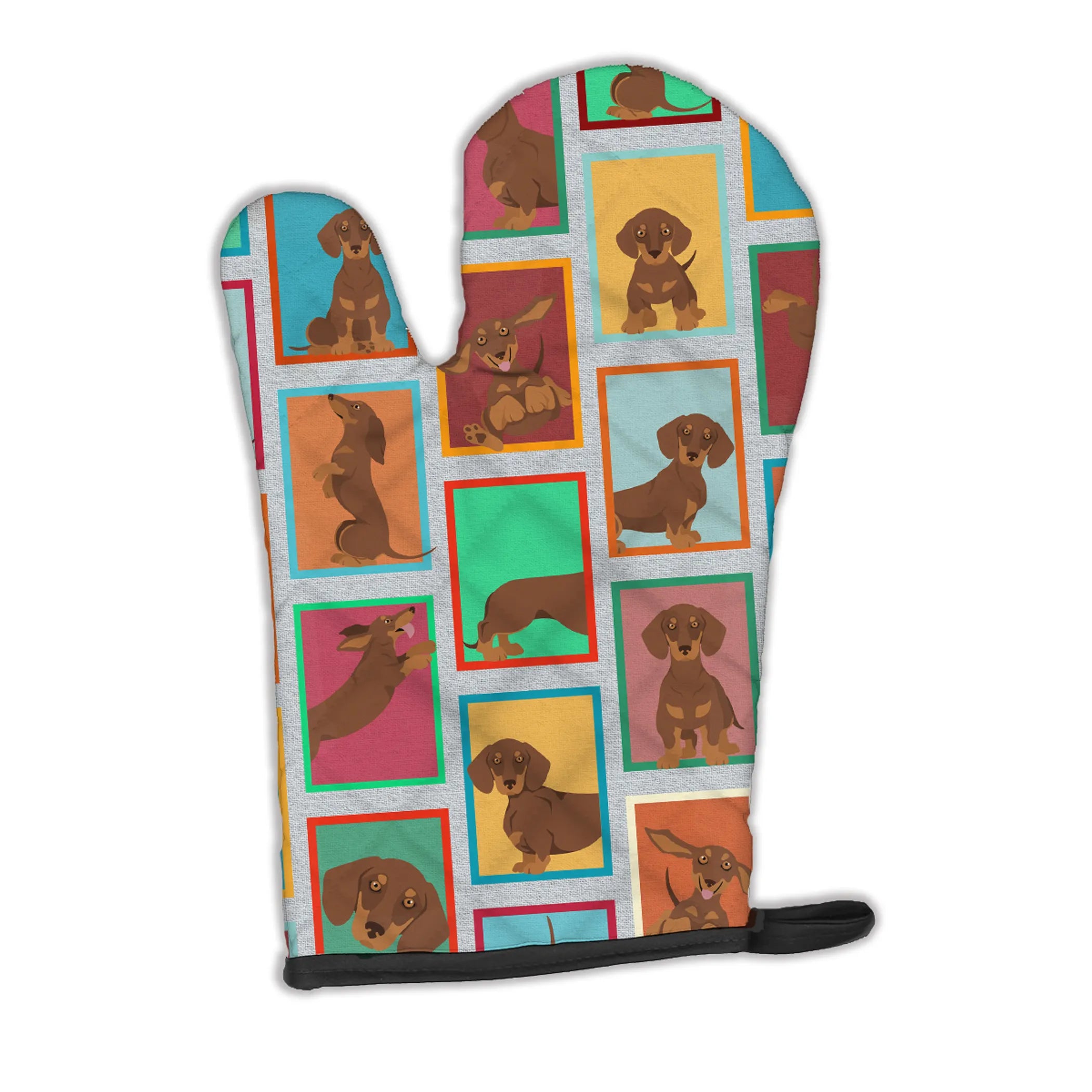 Lots of Dogs Oven Mitt - Size: 12HX8.5W | Pack Of: 1 | Collection name: Lots of dogs