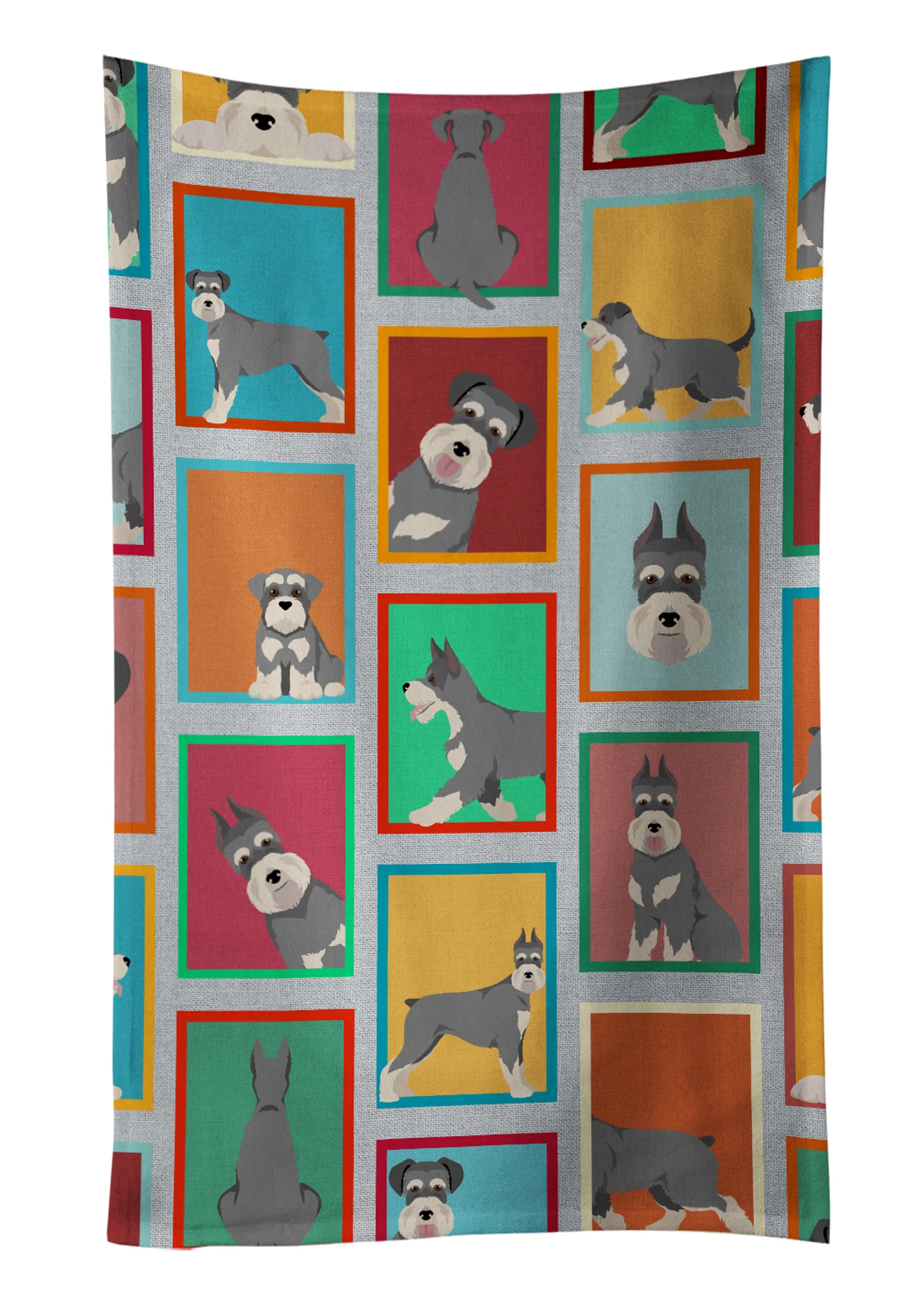 Lots of Dogs Kitchen Towel - Size: 25HX15W | Pack Of: 1 | Collection name: Lots of dogs
