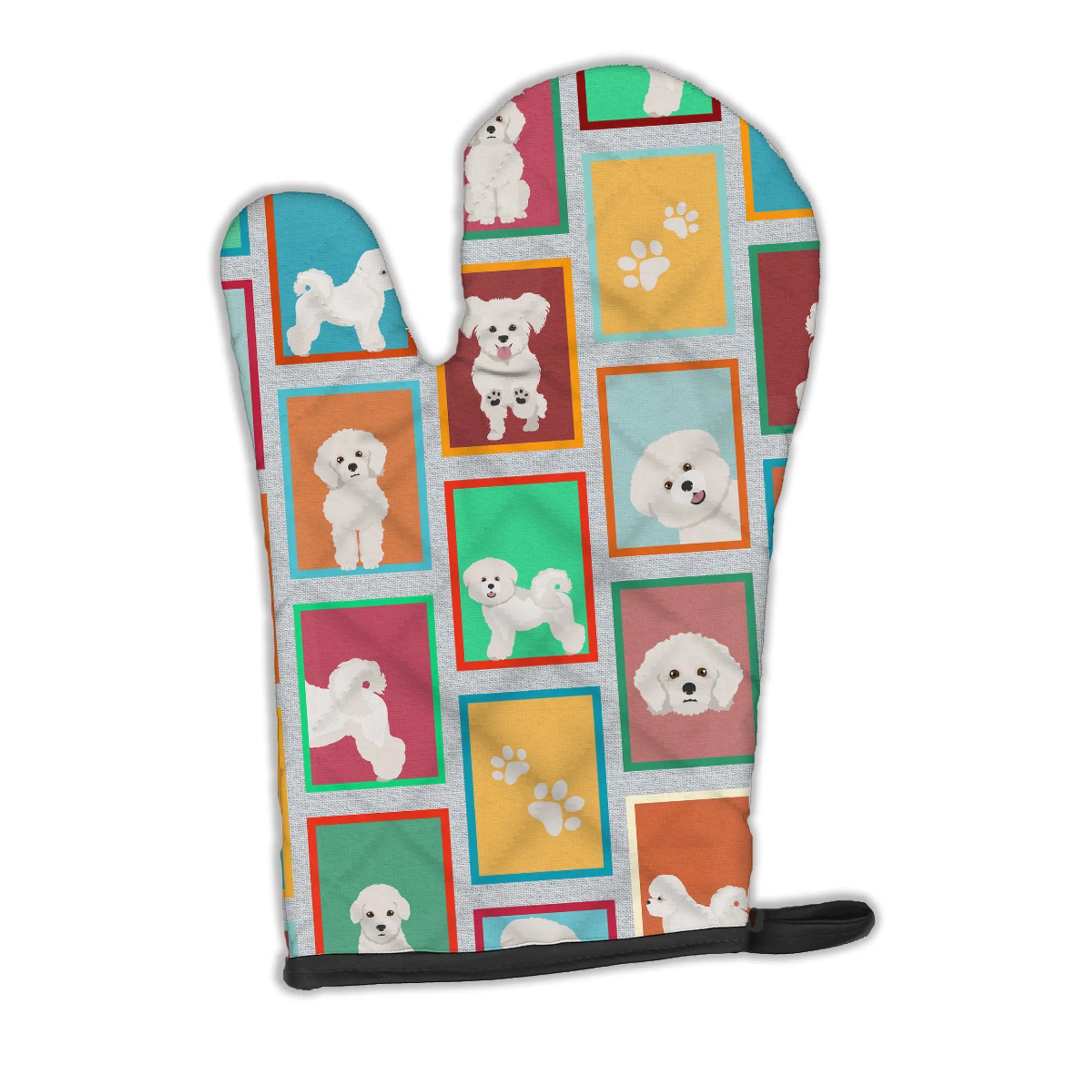 Lots of Dogs Oven Mitt - Size: 12HX8.5W | Pack Of: 1 | Collection name: Lots of dogs