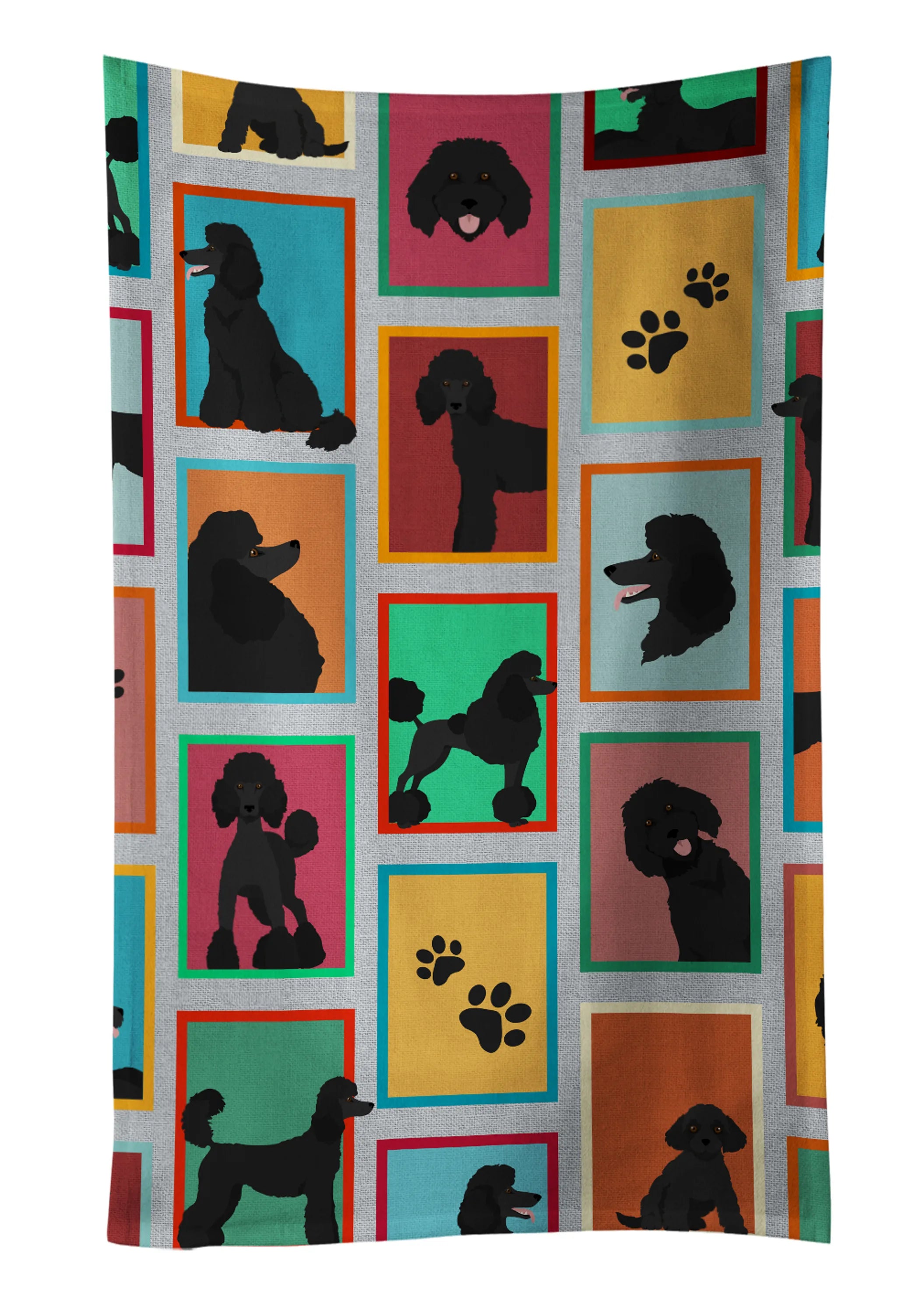 Lots of Dogs Kitchen Towel - Size: 25HX15W | Pack Of: 1 | Collection name: Lots of dogs