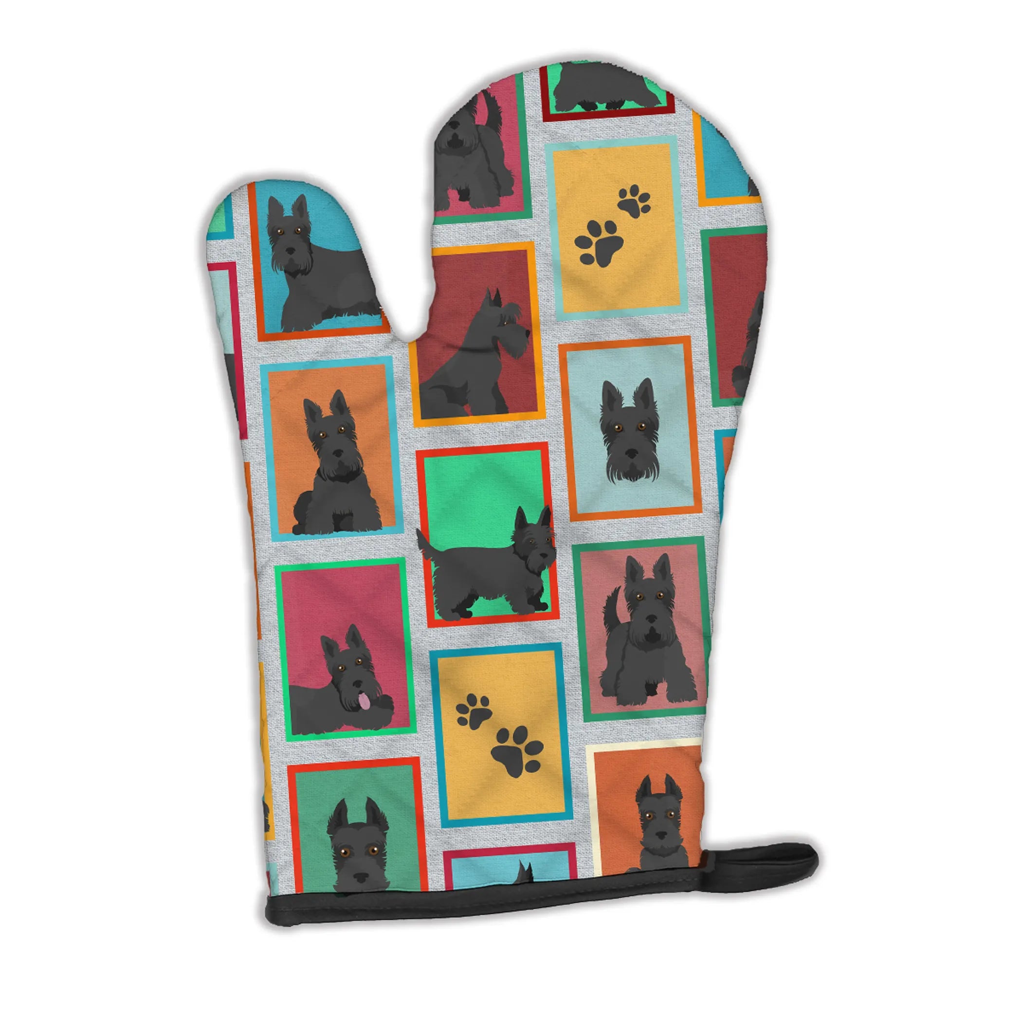Lots of Dogs Oven Mitt - Size: 12HX8.5W | Pack Of: 1 | Collection name: Lots of dogs