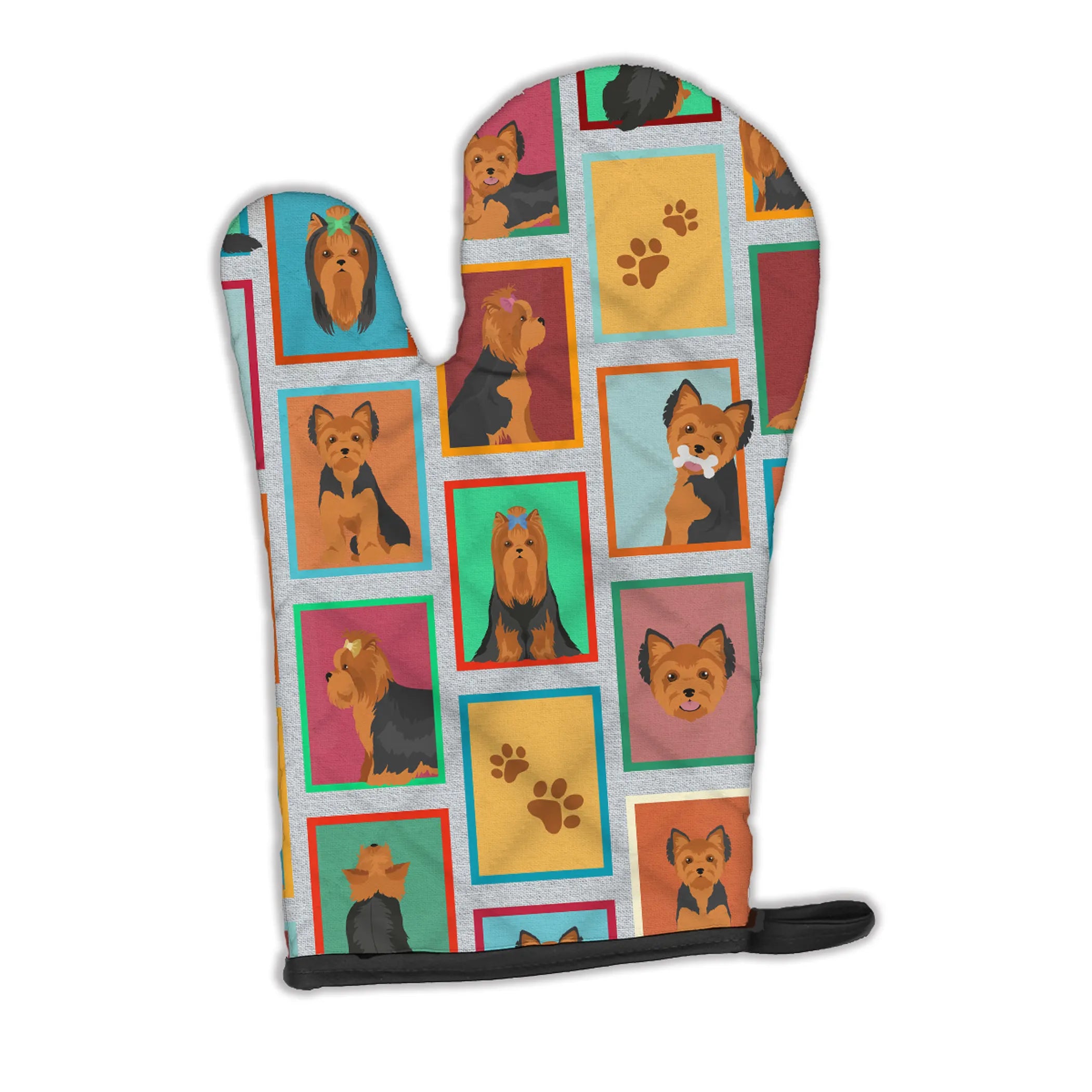 Lots of Dogs Oven Mitt - Size: 12HX8.5W | Pack Of: 1 | Collection name: Lots of dogs