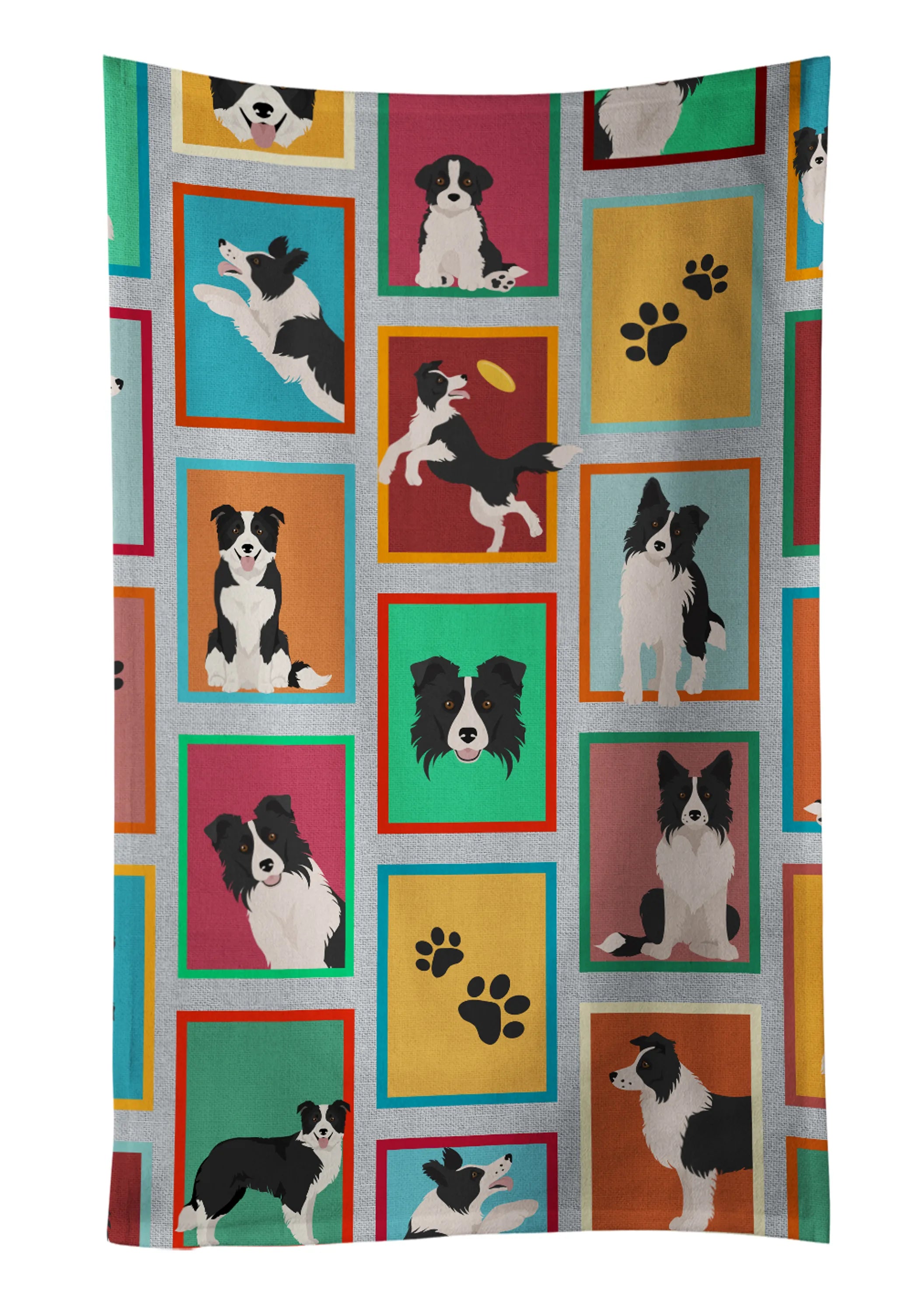 Lots of Dogs Kitchen Towel - Size: 25HX15W | Pack Of: 1 | Collection name: Lots of dogs