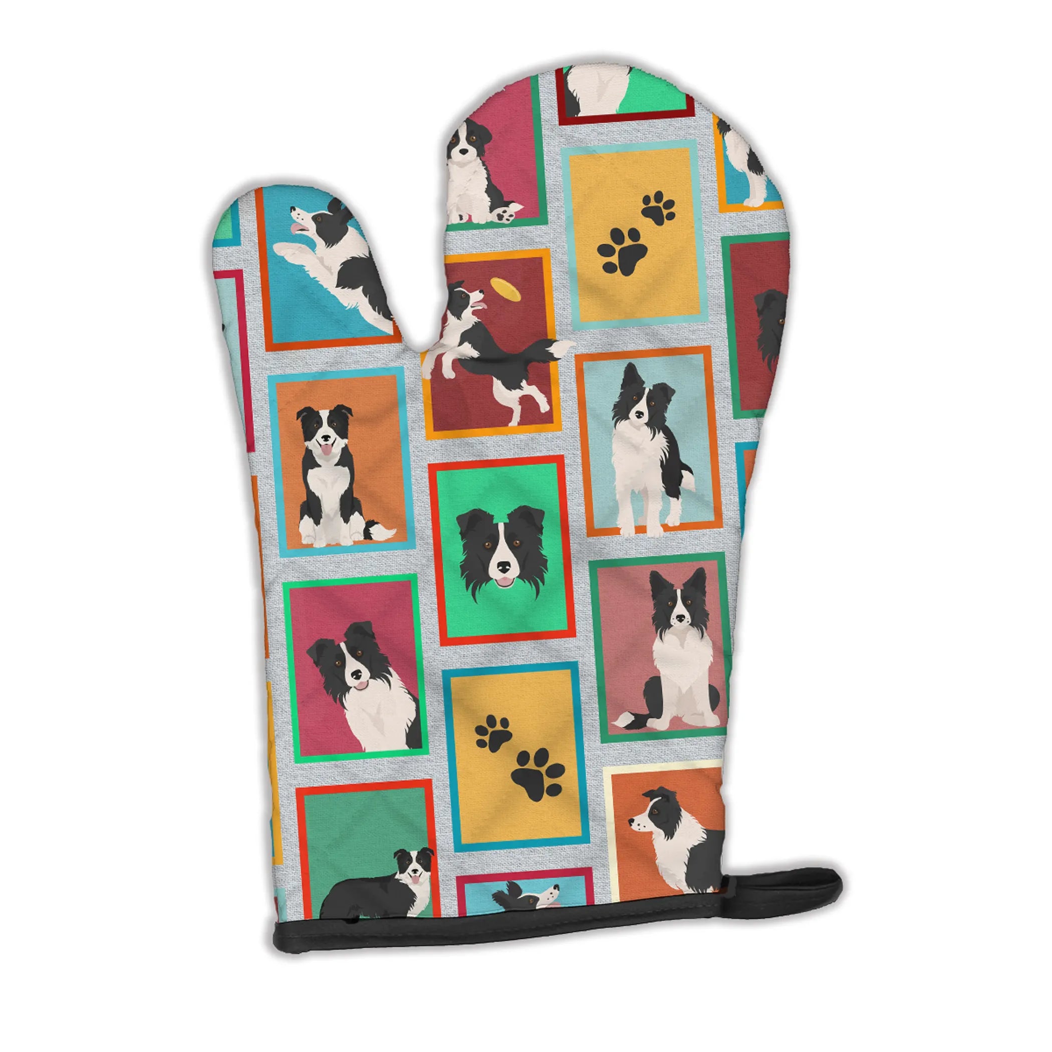 Lots of Dogs Oven Mitt - Size: 12HX8.5W | Pack Of: 1 | Collection name: Lots of dogs