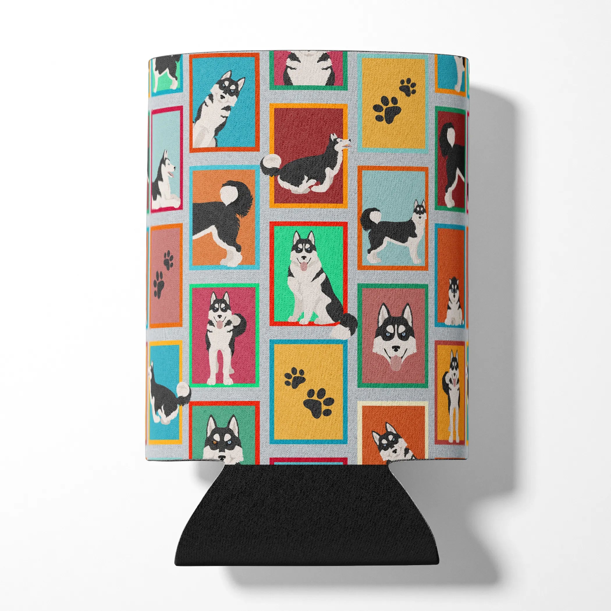 Lots of Dogs Can or Bottle Hugger - Size: CAN HUGGER | Pack Of: 1 | Collection name: Lots of dogs