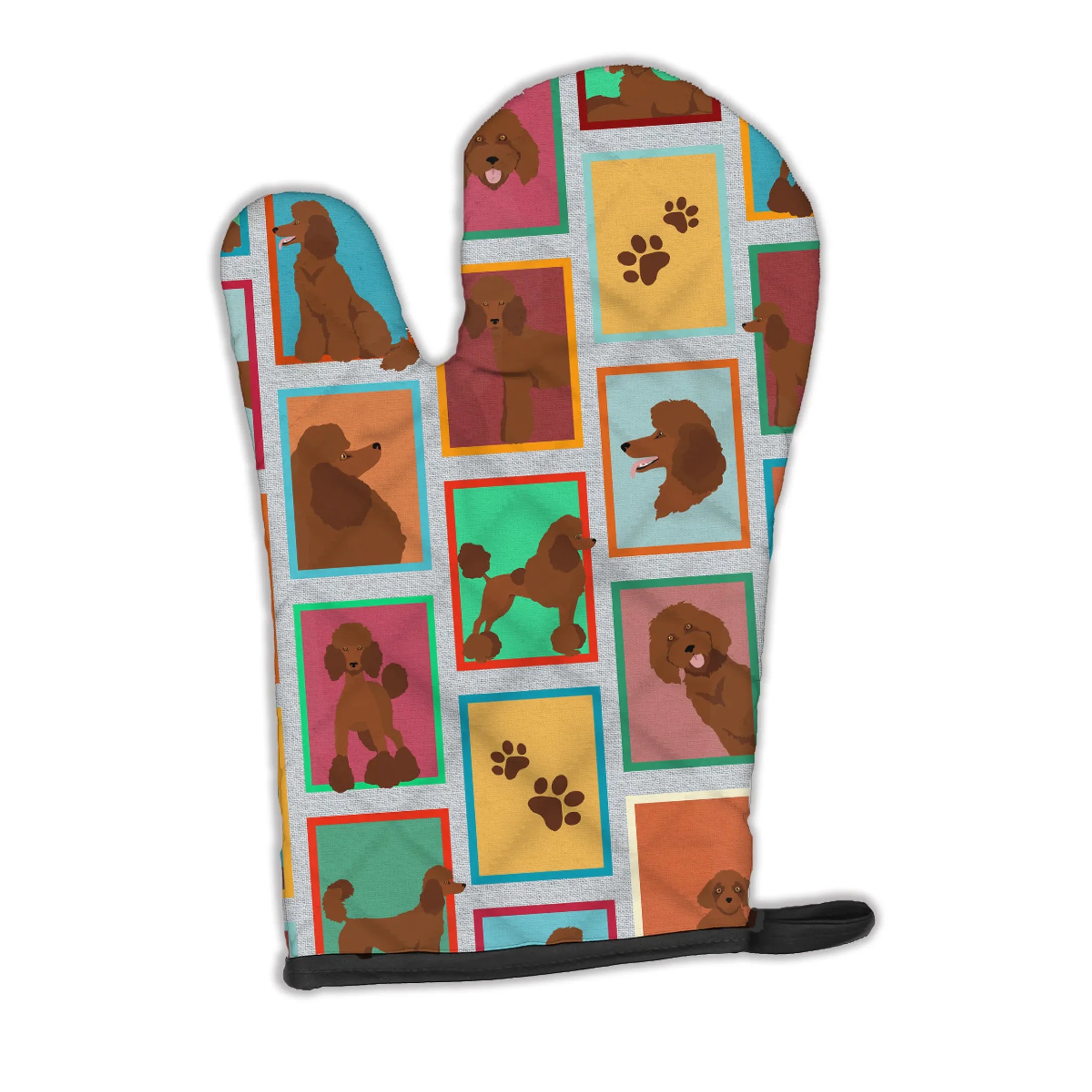 Lots of Dogs Oven Mitt - Size: 12HX8.5W | Pack Of: 1 | Collection name: Lots of dogs