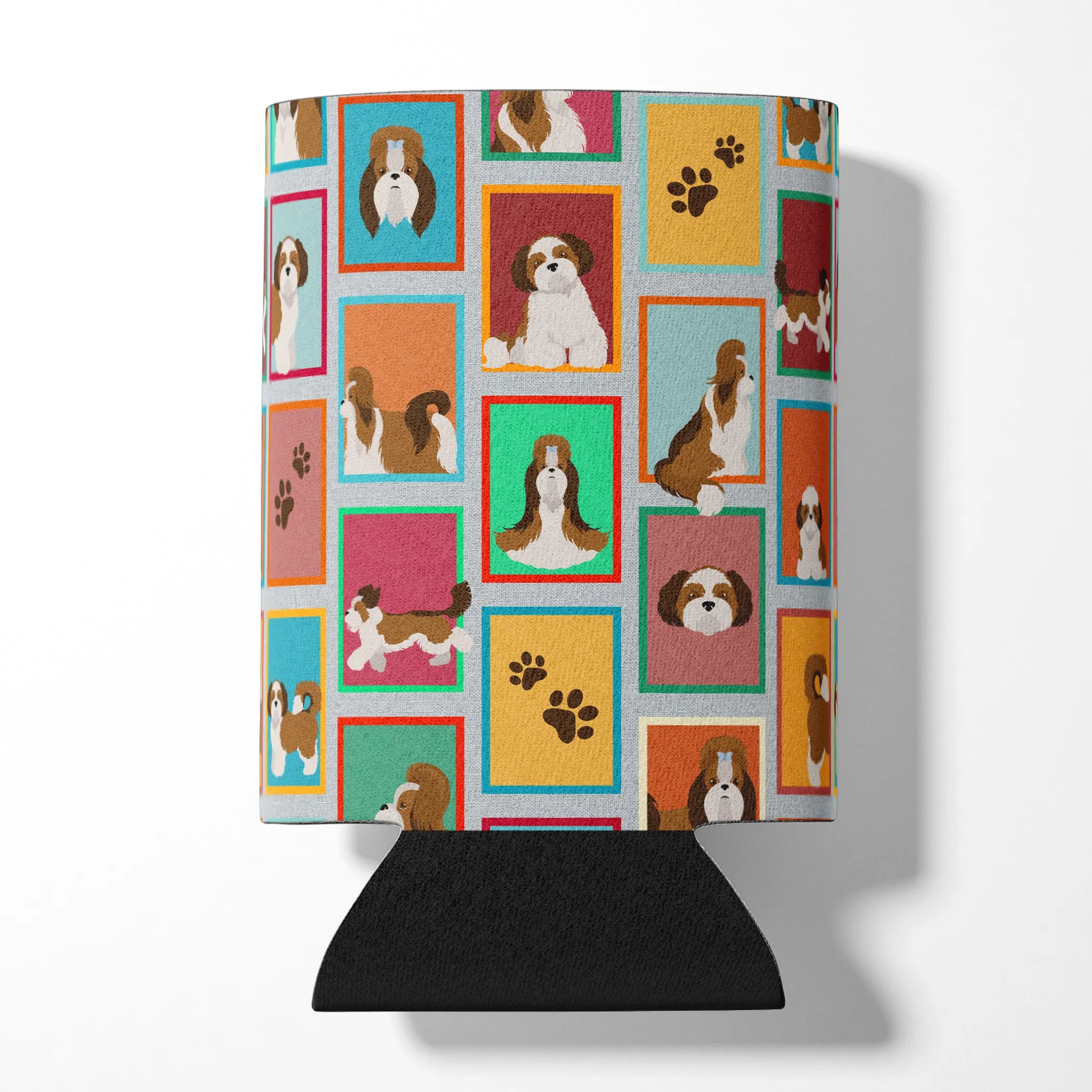 Lots of Dogs Can or Bottle Hugger - Size: CAN HUGGER | Pack Of: 1 | Collection name: Lots of dogs