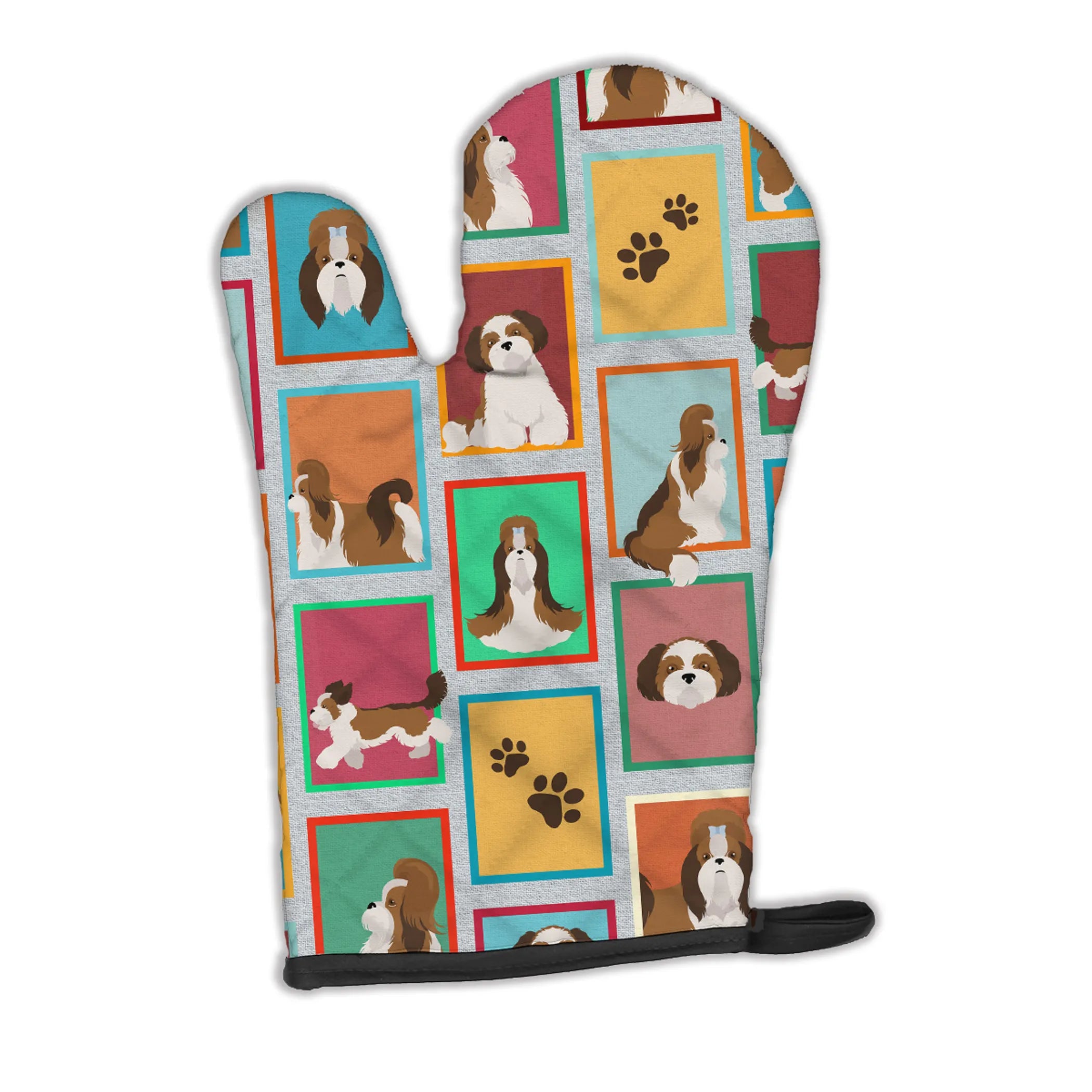 Lots of Dogs Oven Mitt - Size: 12HX8.5W | Pack Of: 1 | Collection name: Lots of dogs