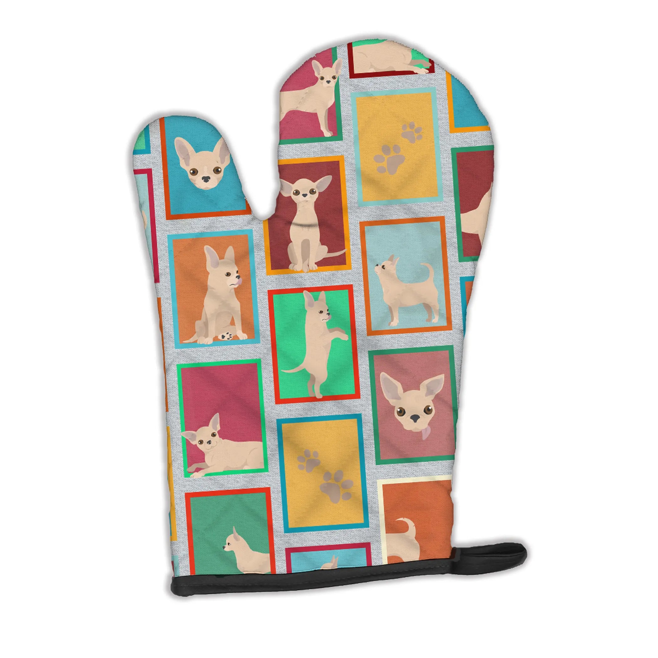 Lots of Dogs Oven Mitt - Size: 12HX8.5W | Pack Of: 1 | Collection name: Lots of dogs