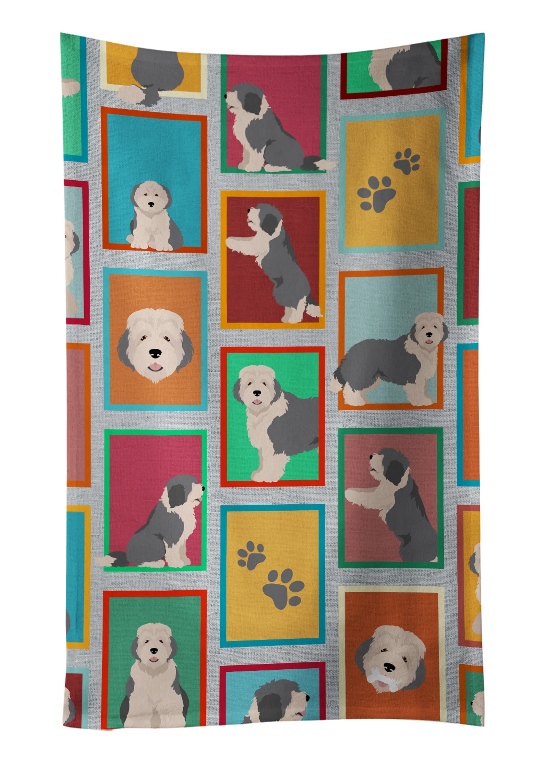 Lots of Dogs Kitchen Towel - Size: 25HX15W | Pack Of: 1 | Collection name: Lots of dogs
