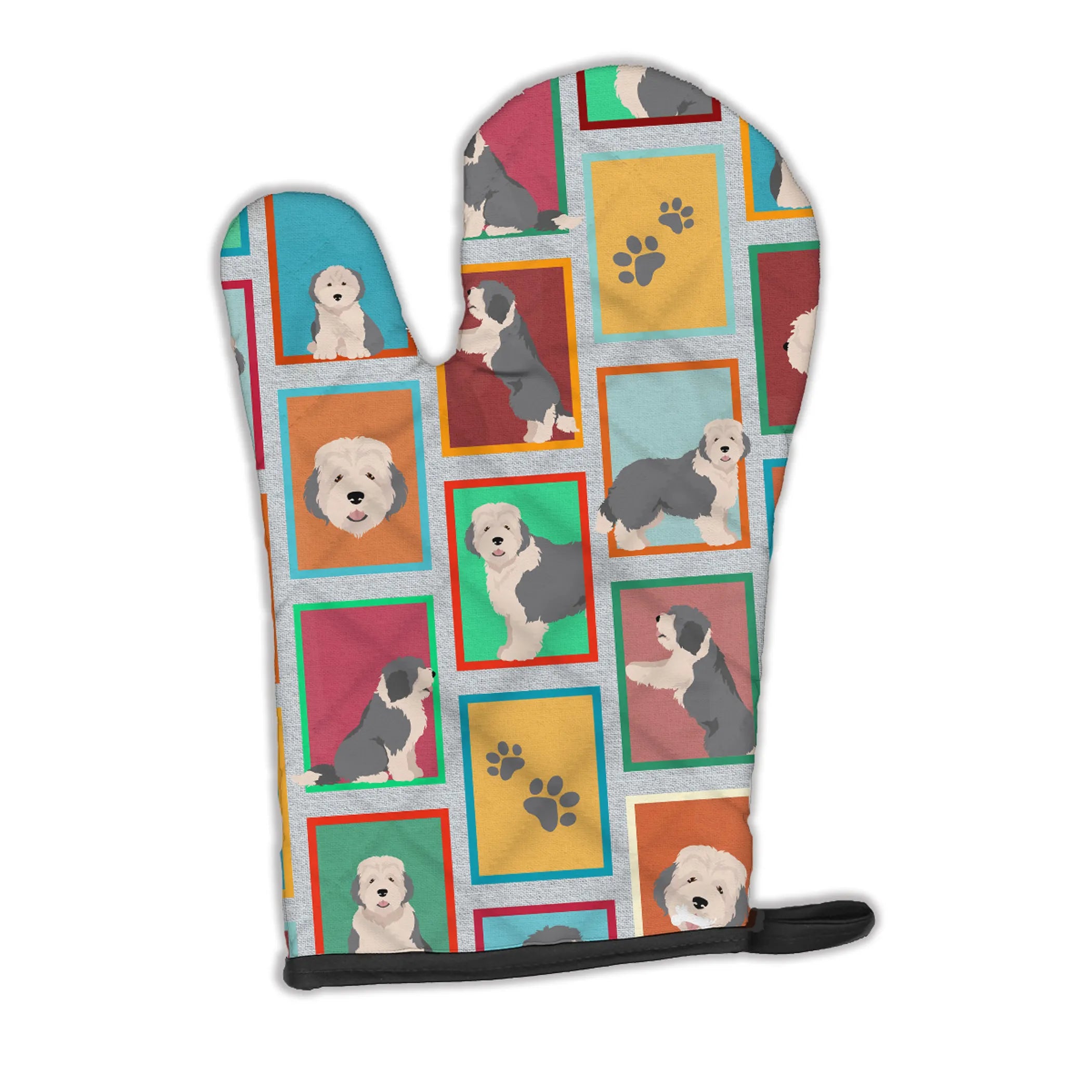 Lots of Dogs Oven Mitt - Size: 12HX8.5W | Pack Of: 1 | Collection name: Lots of dogs