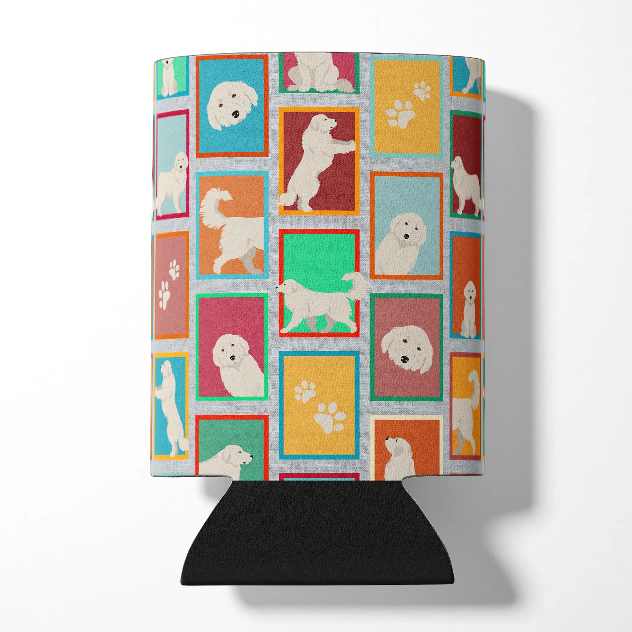 Lots of Dogs Can or Bottle Hugger - Size: CAN HUGGER | Pack Of: 1 | Collection name: Lots of dogs