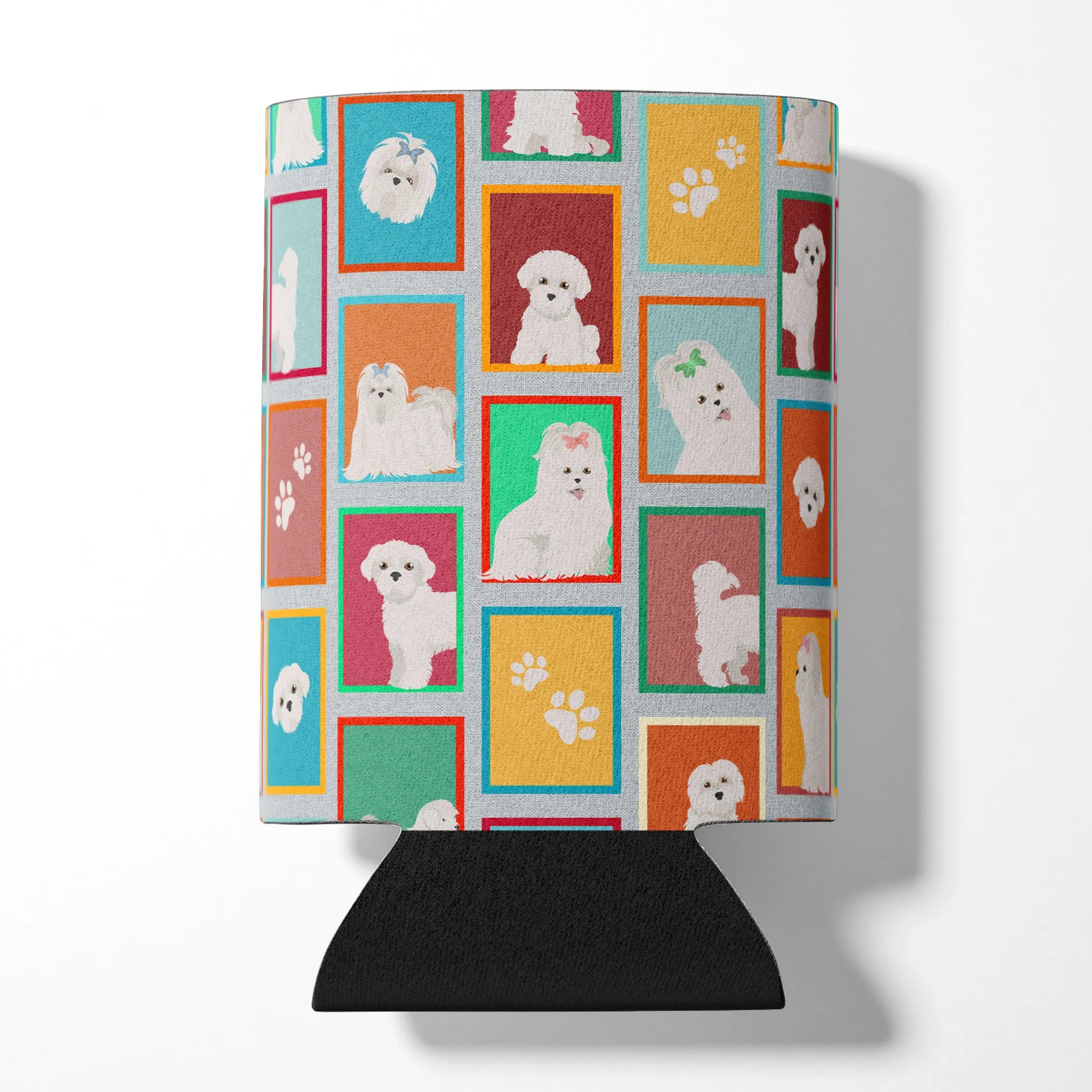 Lots of Dogs Can or Bottle Hugger - Size: CAN HUGGER | Pack Of: 1 | Collection name: Lots of dogs