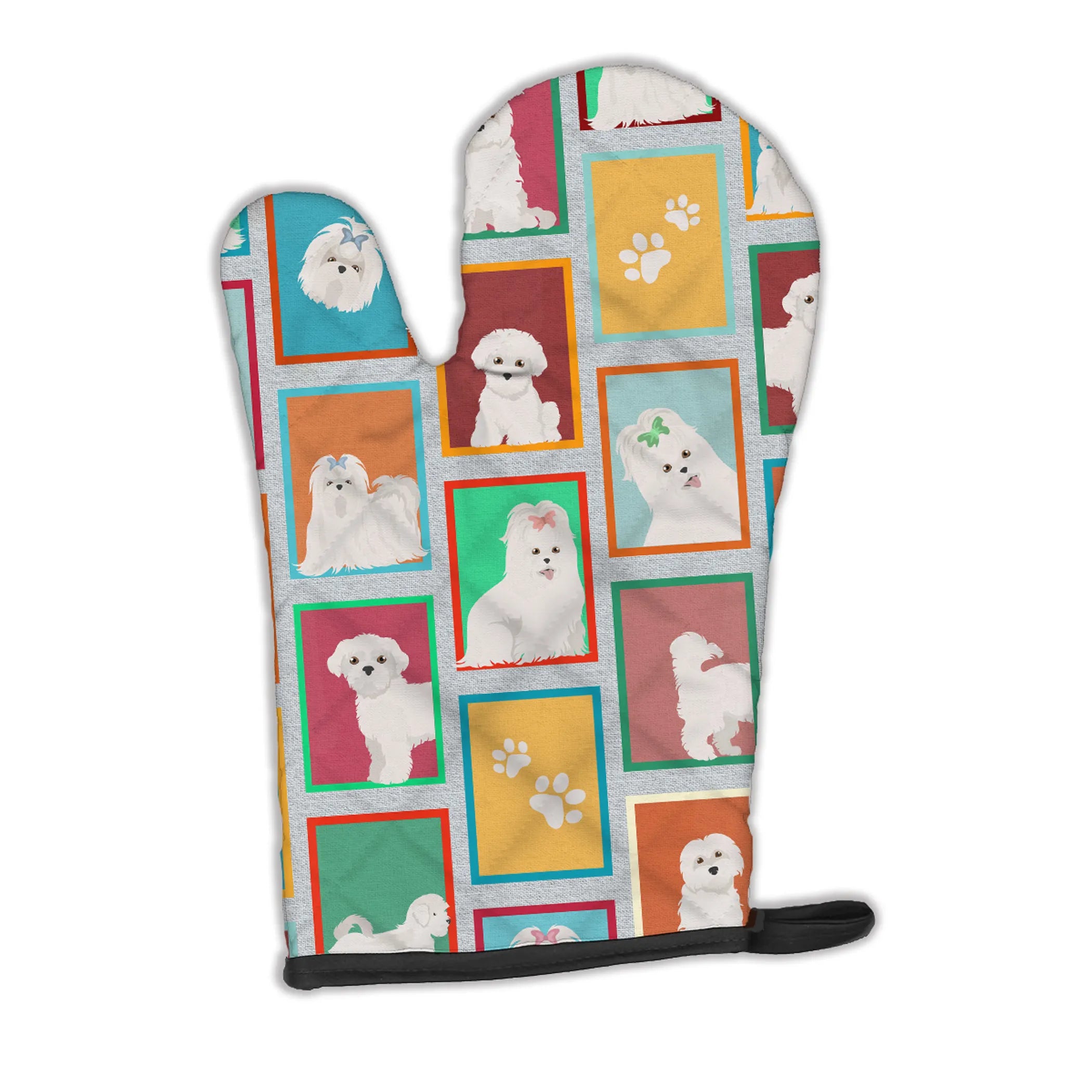 Lots of Dogs Oven Mitt - Size: 12HX8.5W | Pack Of: 1 | Collection name: Lots of dogs