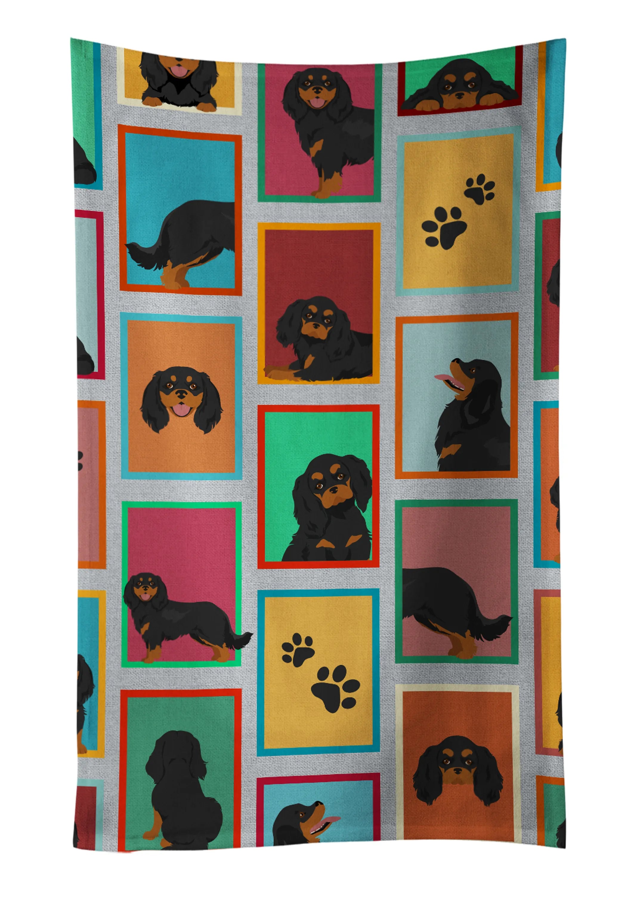 Lots of Dogs Kitchen Towel - Size: 25HX15W | Pack Of: 1 | Collection name: Lots of dogs