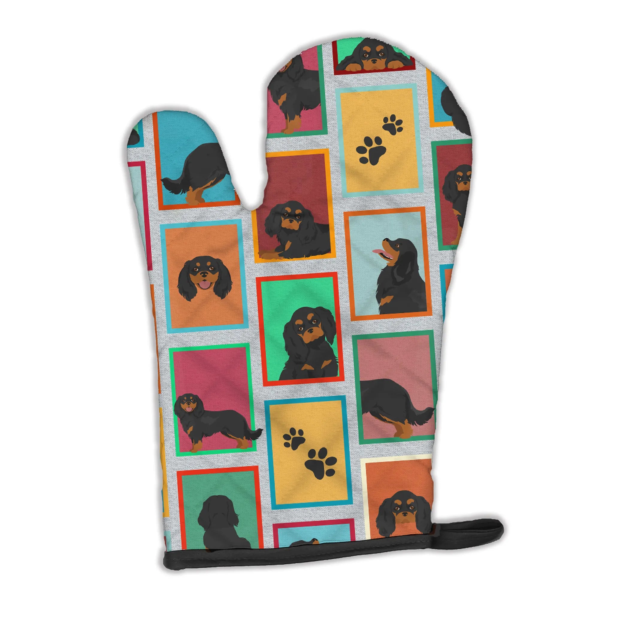 Lots of Dogs Oven Mitt - Size: 12HX8.5W | Pack Of: 1 | Collection name: Lots of dogs