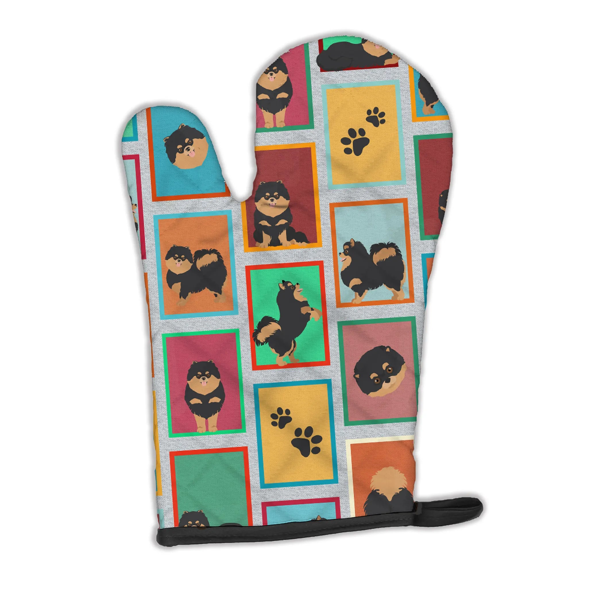 Lots of Dogs Oven Mitt - Size: 12HX8.5W | Pack Of: 1 | Collection name: Lots of dogs