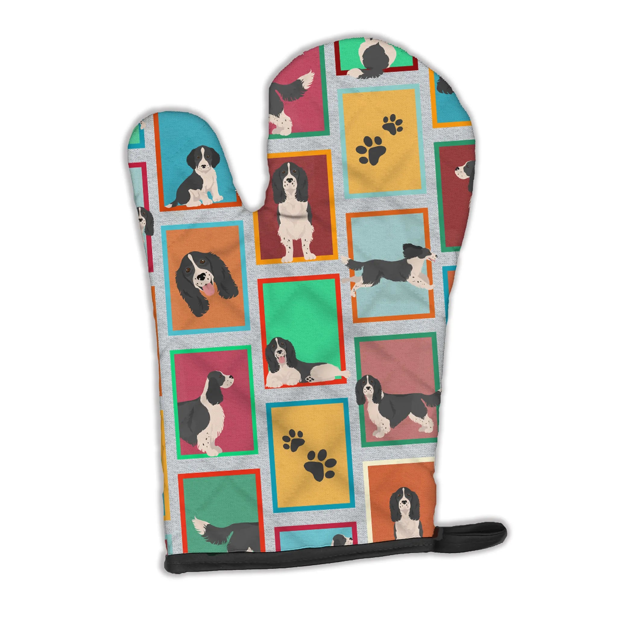 Lots of Dogs Oven Mitt - Size: 12HX8.5W | Pack Of: 1 | Collection name: Lots of dogs