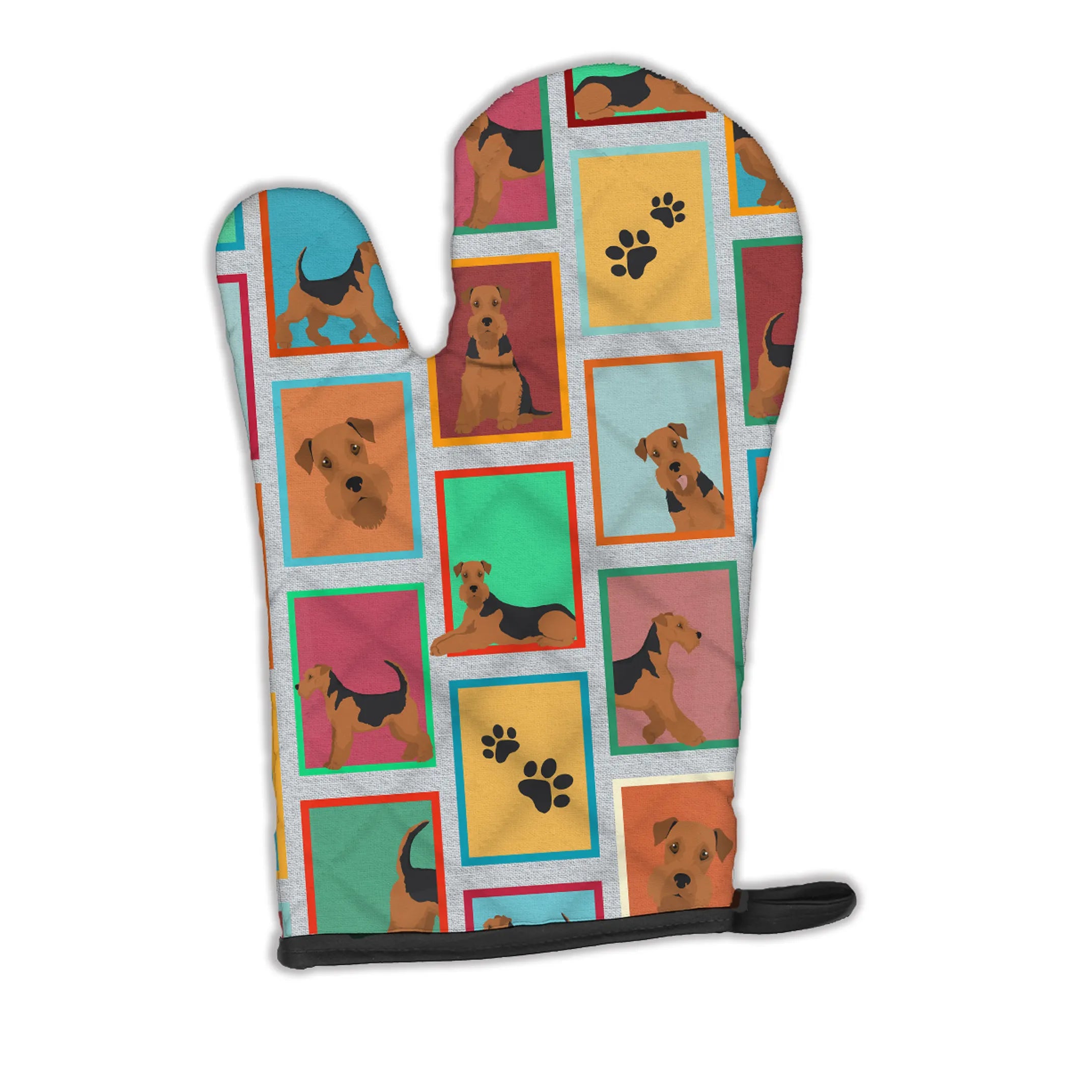 Lots of Dogs Oven Mitt - Size: 12HX8.5W | Pack Of: 1 | Collection name: Lots of dogs