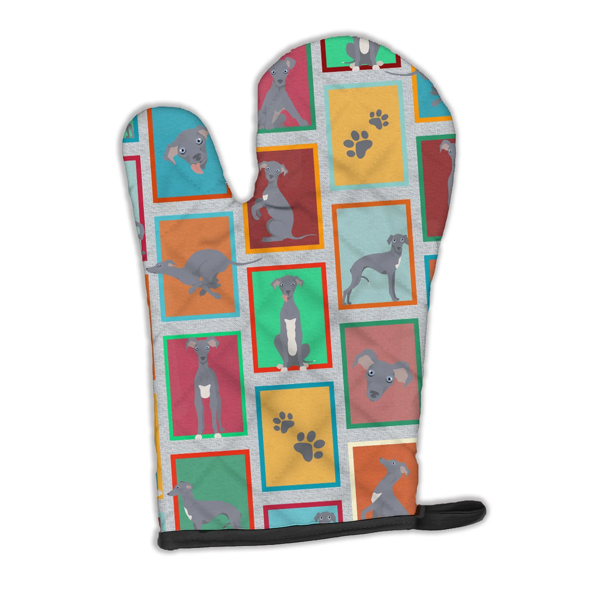 Lots of Dogs Oven Mitt - Size: 12HX8.5W | Pack Of: 1 | Collection name: Lots of dogs