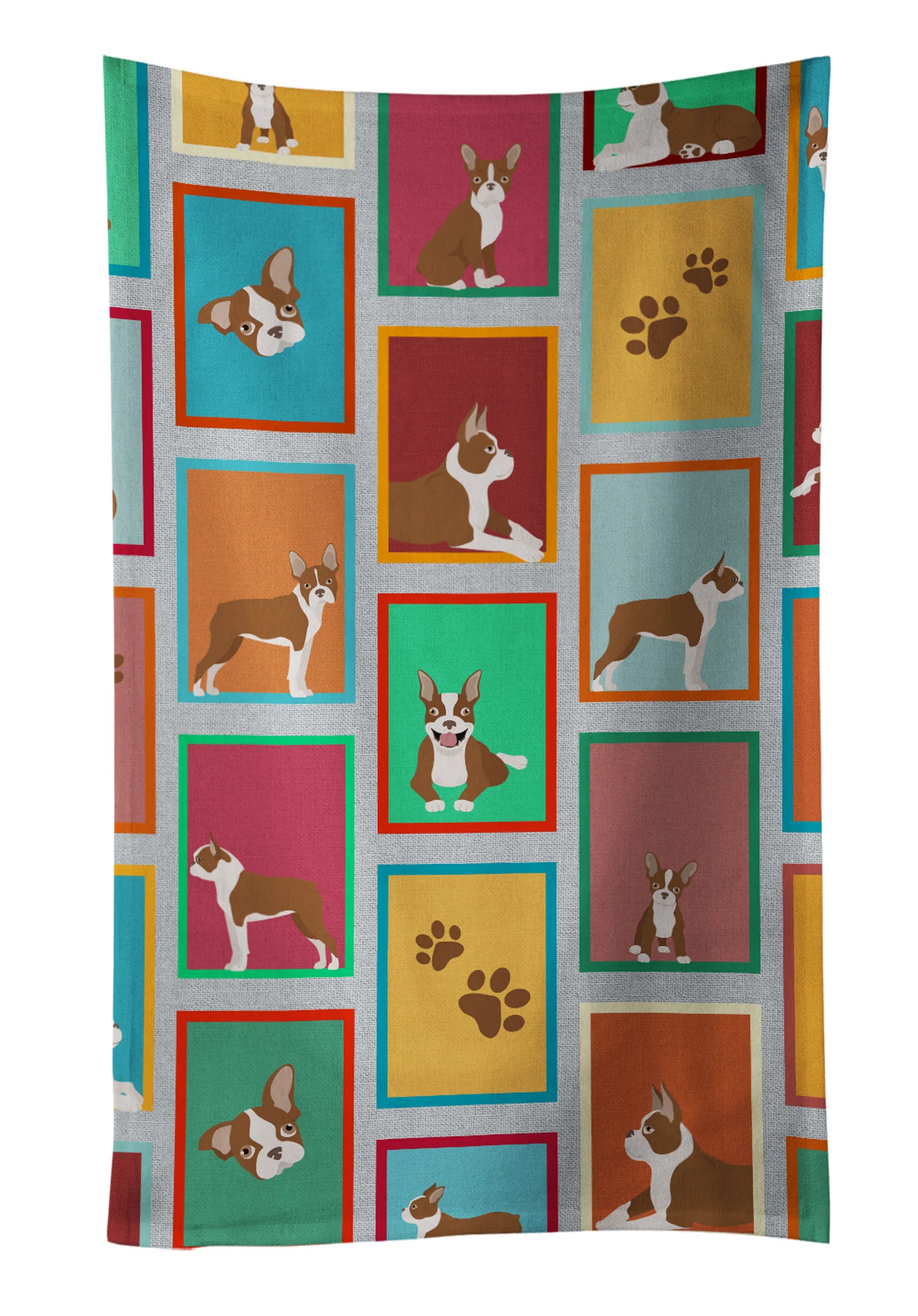 Lots of Dogs Kitchen Towel - Size: 25HX15W | Pack Of: 1 | Collection name: Lots of dogs