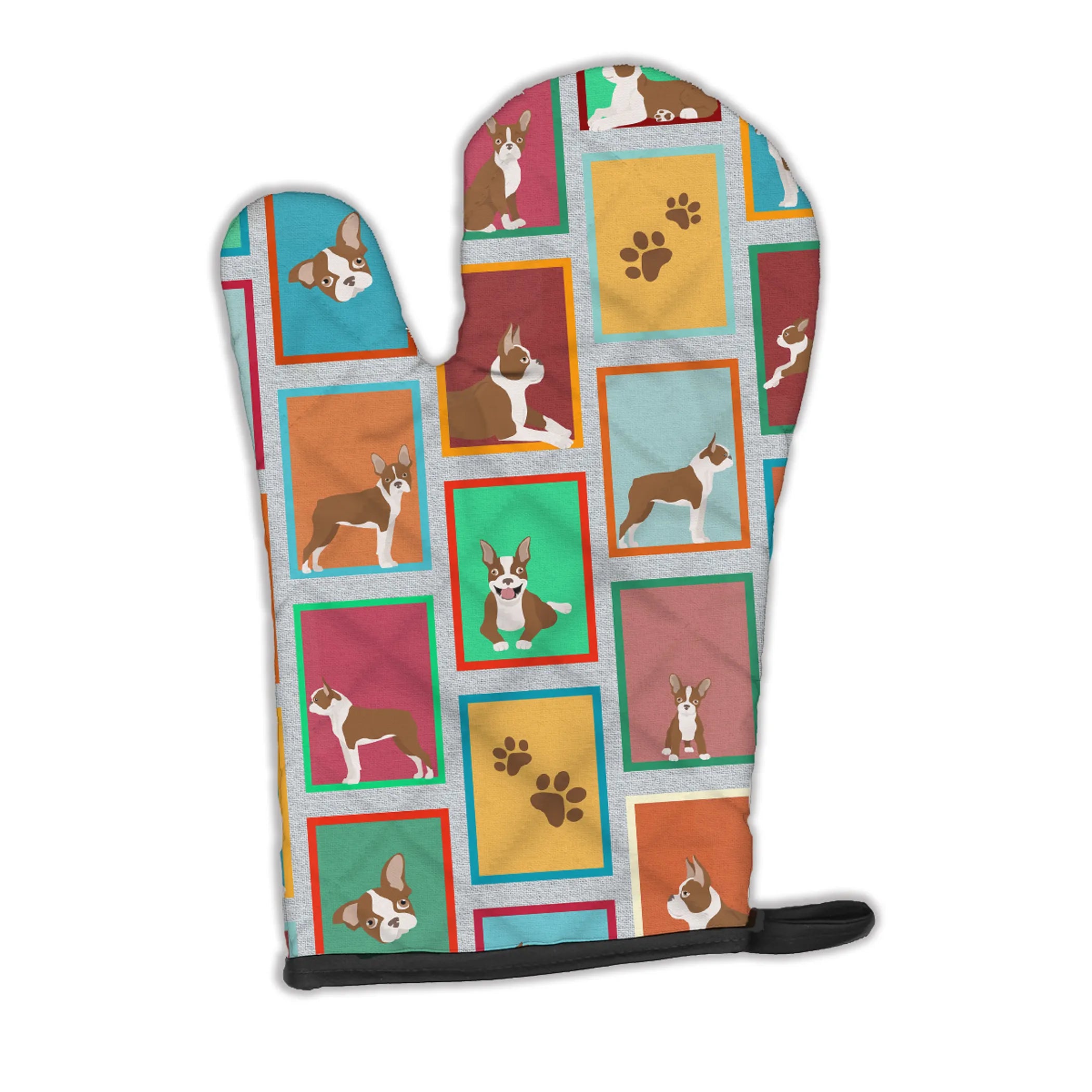 Lots of Dogs Oven Mitt - Size: 12HX8.5W | Pack Of: 1 | Collection name: Lots of dogs