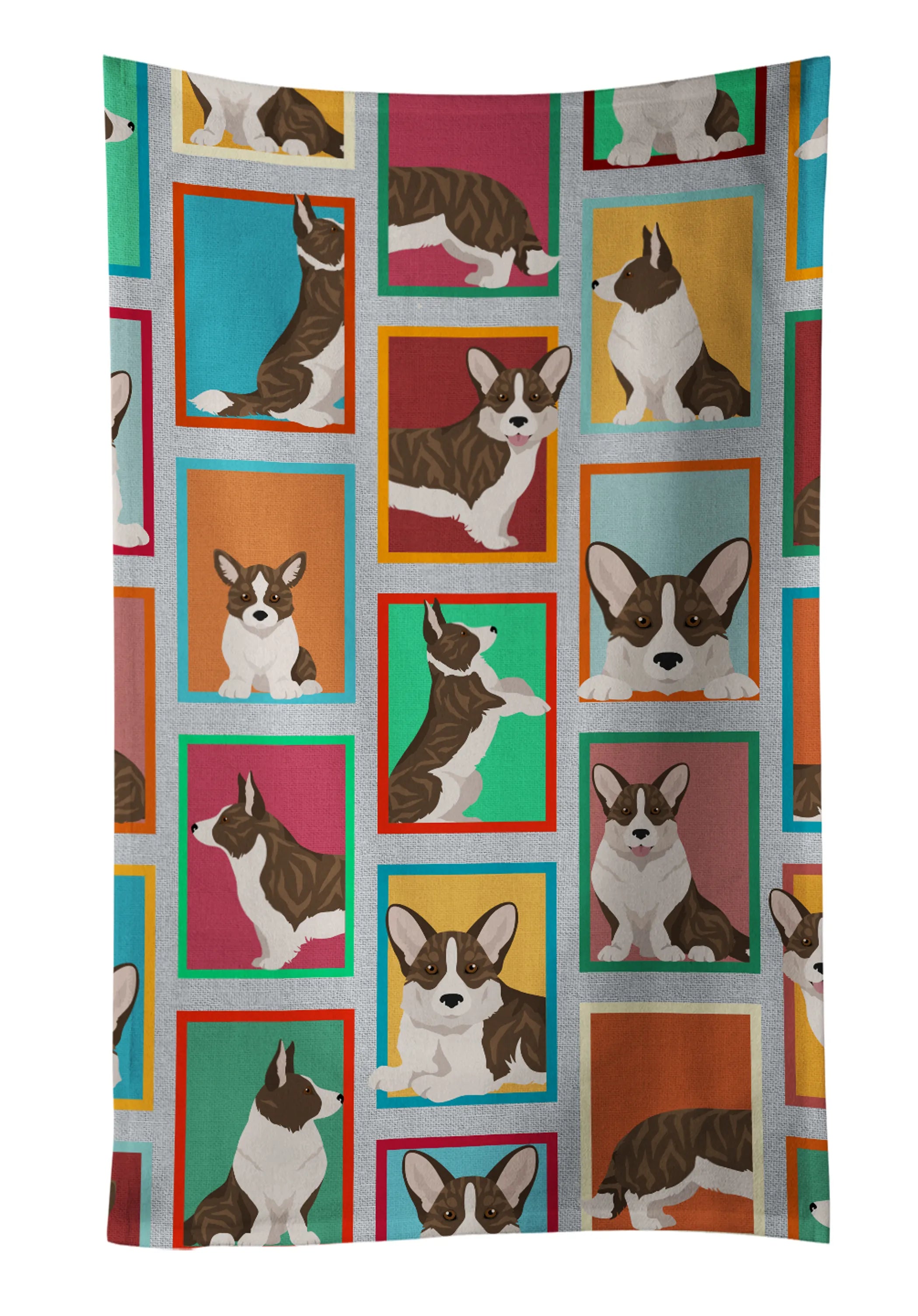 Lots of Dogs Kitchen Towel - Size: 25HX15W | Pack Of: 1 | Collection name: Lots of dogs