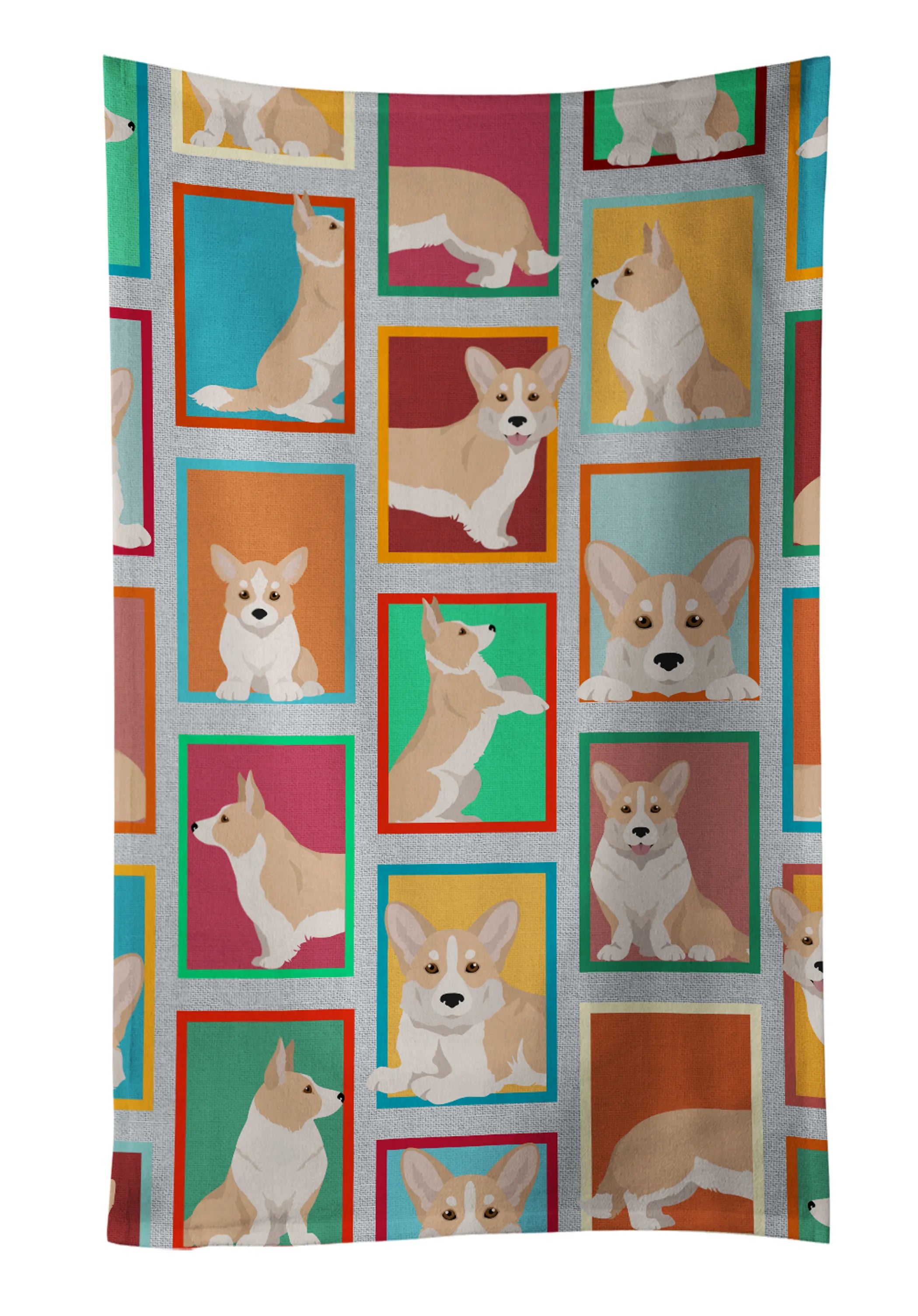 Lots of Dogs Kitchen Towel - Size: 25HX15W | Pack Of: 1 | Collection name: Lots of dogs