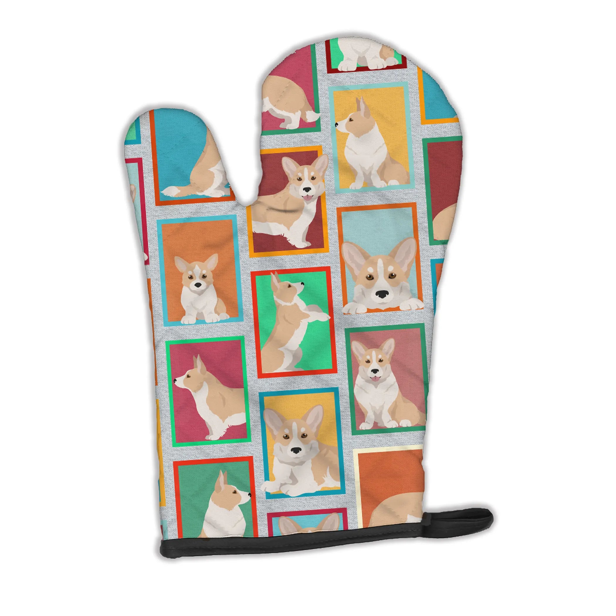 Lots of Dogs Oven Mitt - Size: 12HX8.5W | Pack Of: 1 | Collection name: Lots of dogs