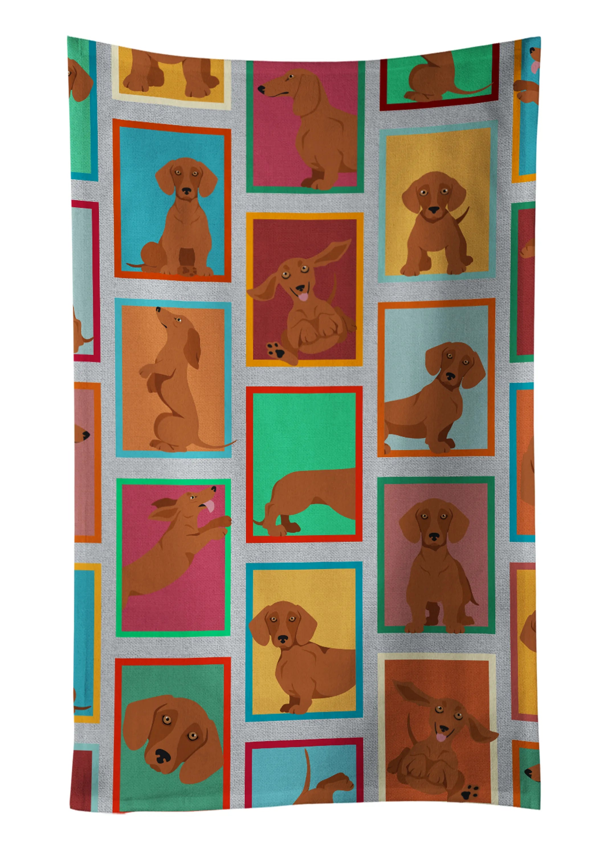 Lots of Dogs Kitchen Towel - Size: 25HX15W | Pack Of: 1 | Collection name: Lots of dogs