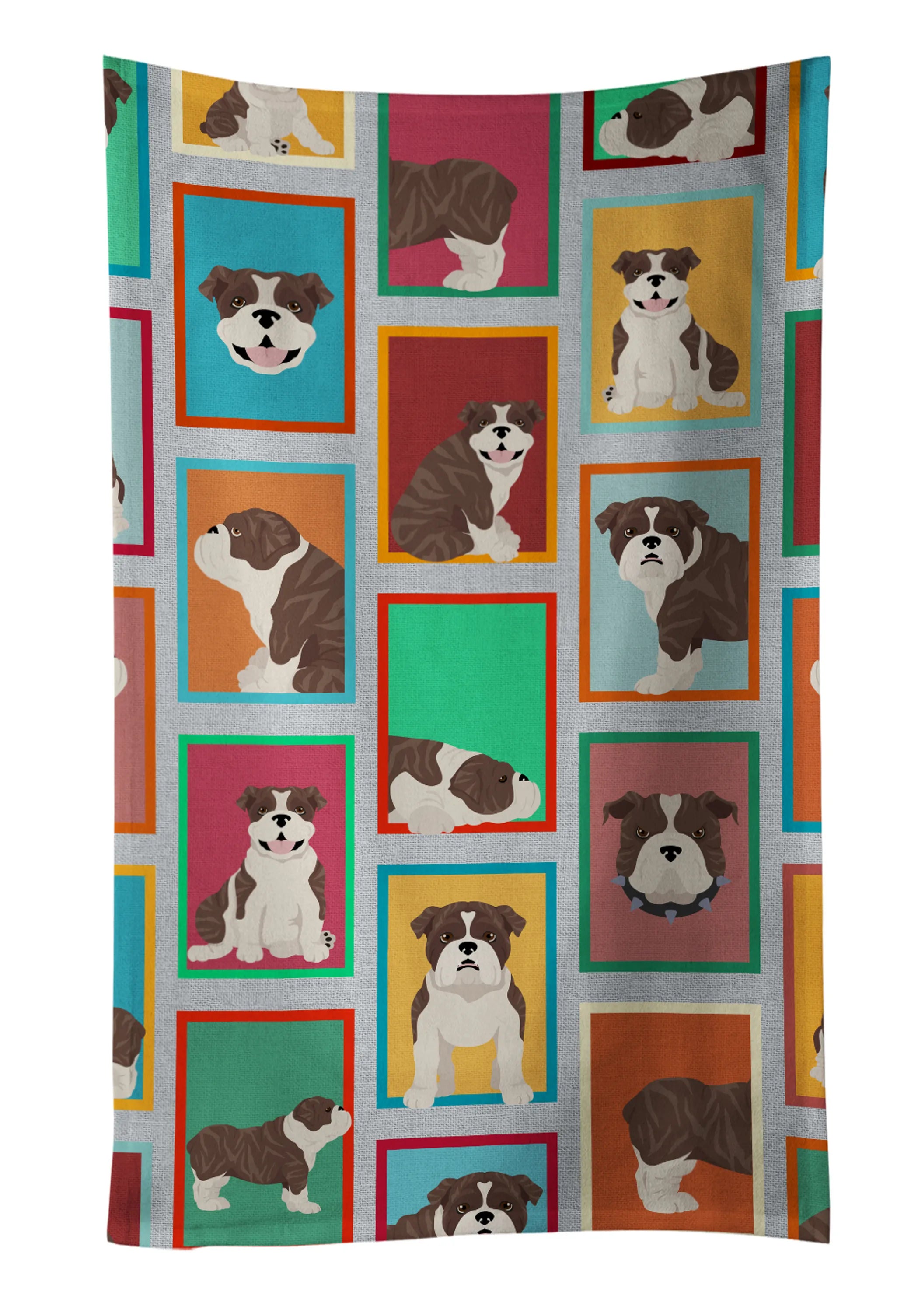 Lots of Dogs Kitchen Towel - Size: 25HX15W | Pack Of: 1 | Collection name: Lots of dogs