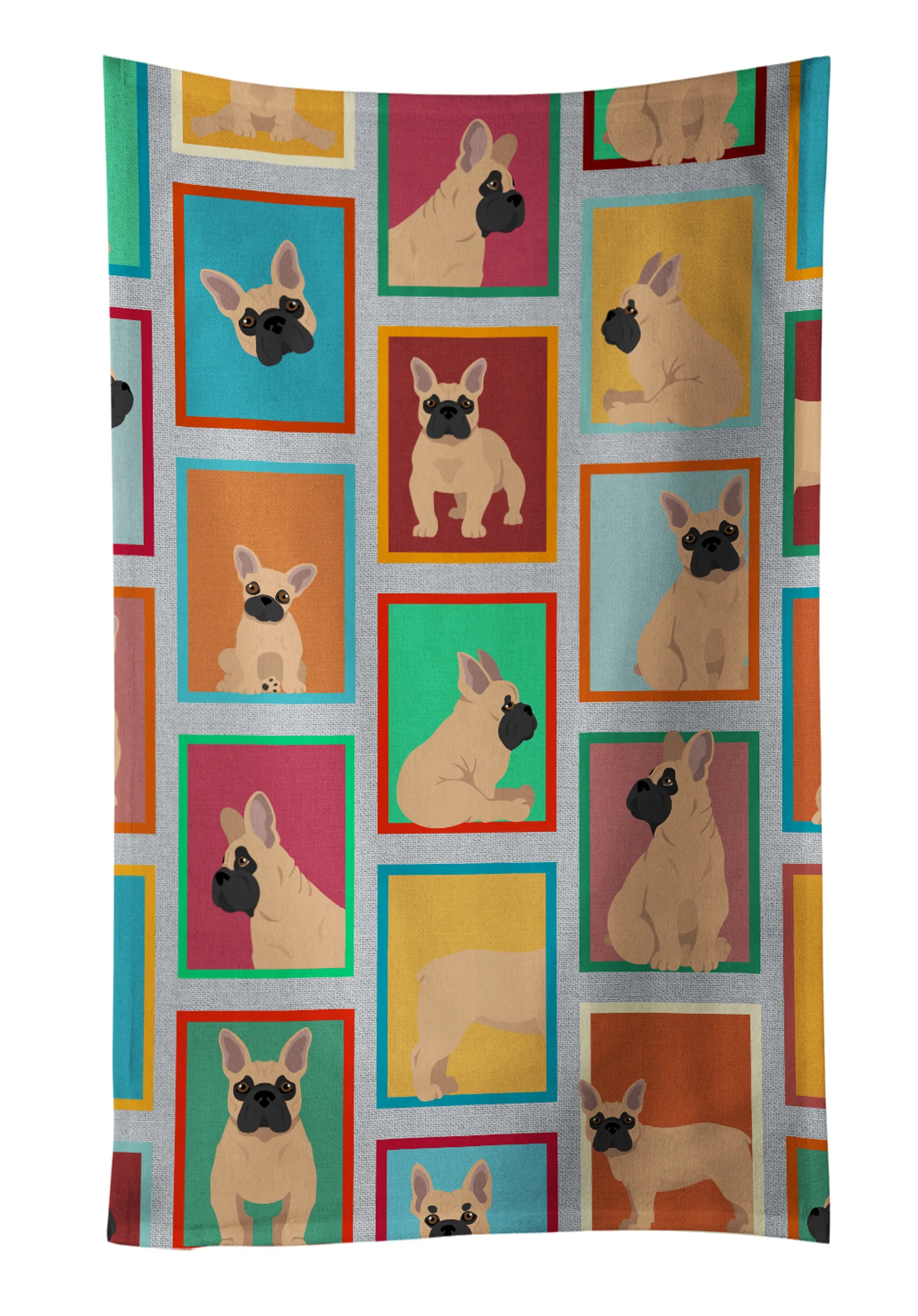 Lots of Dogs Kitchen Towel - Size: 25HX15W | Pack Of: 1 | Collection name: Lots of dogs